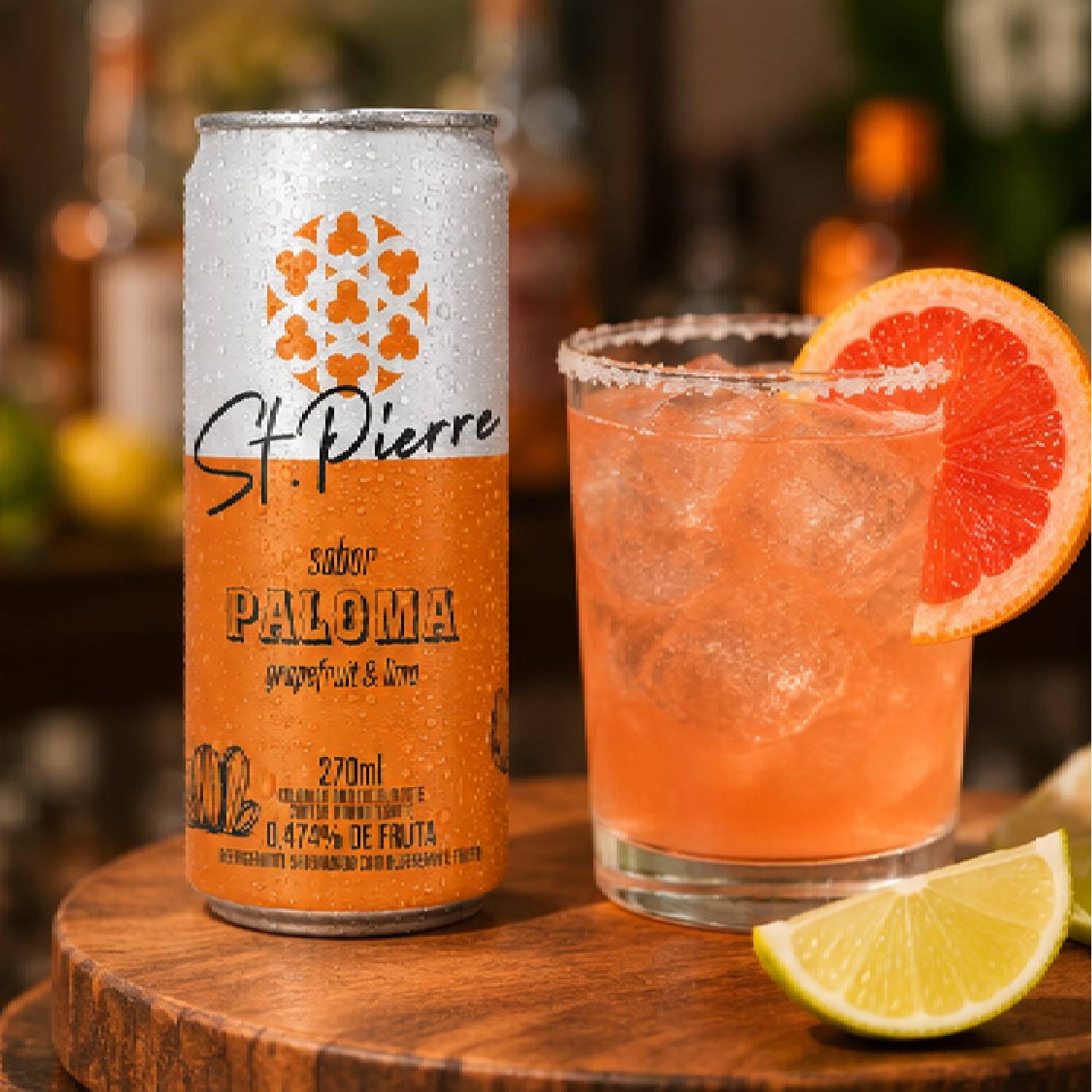 Refrigerante de Grapefruit Paloma ST PIERRE 270ml foto 2
