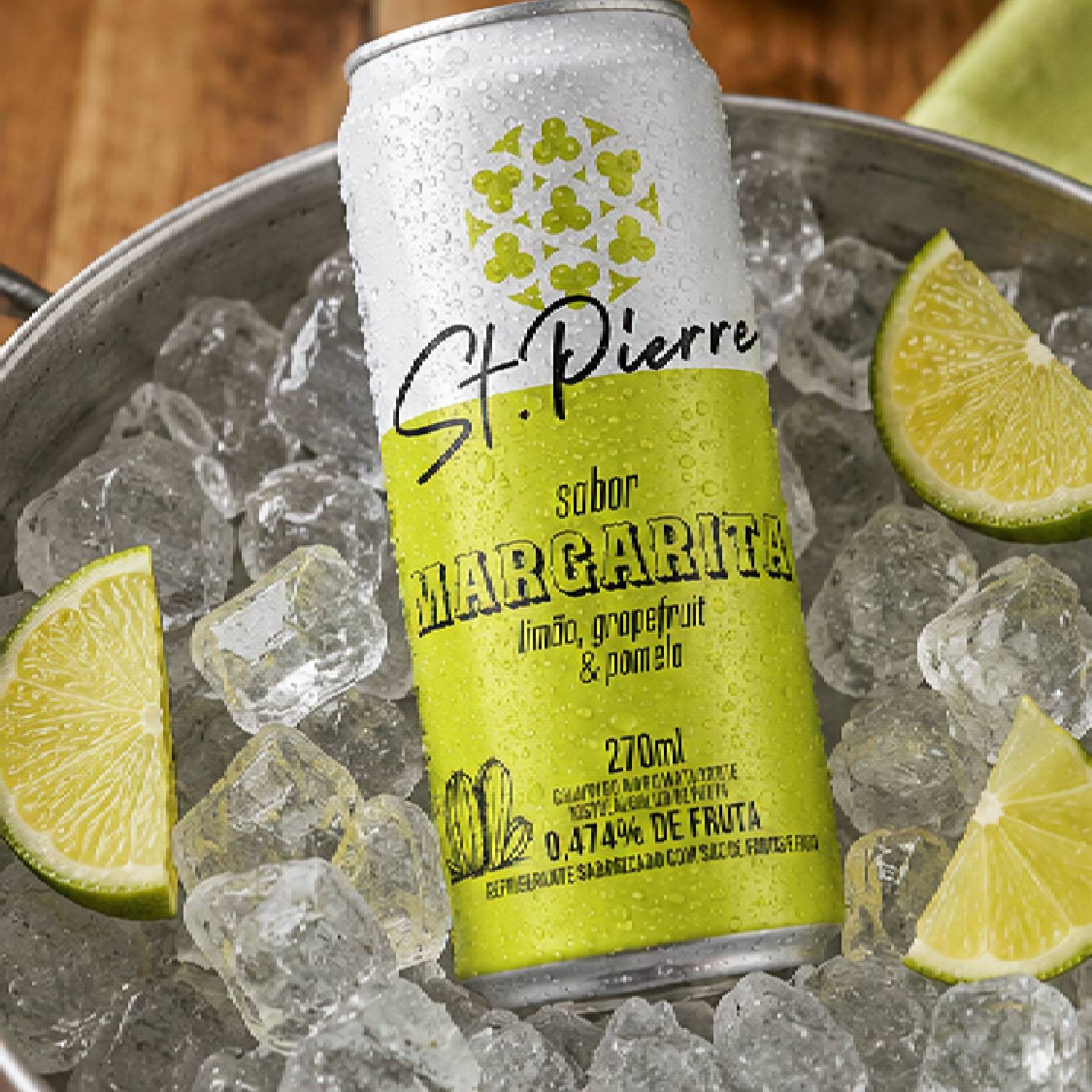 Refrigerante Margarita p/ Drinks ST PIERRE 270ml foto 2