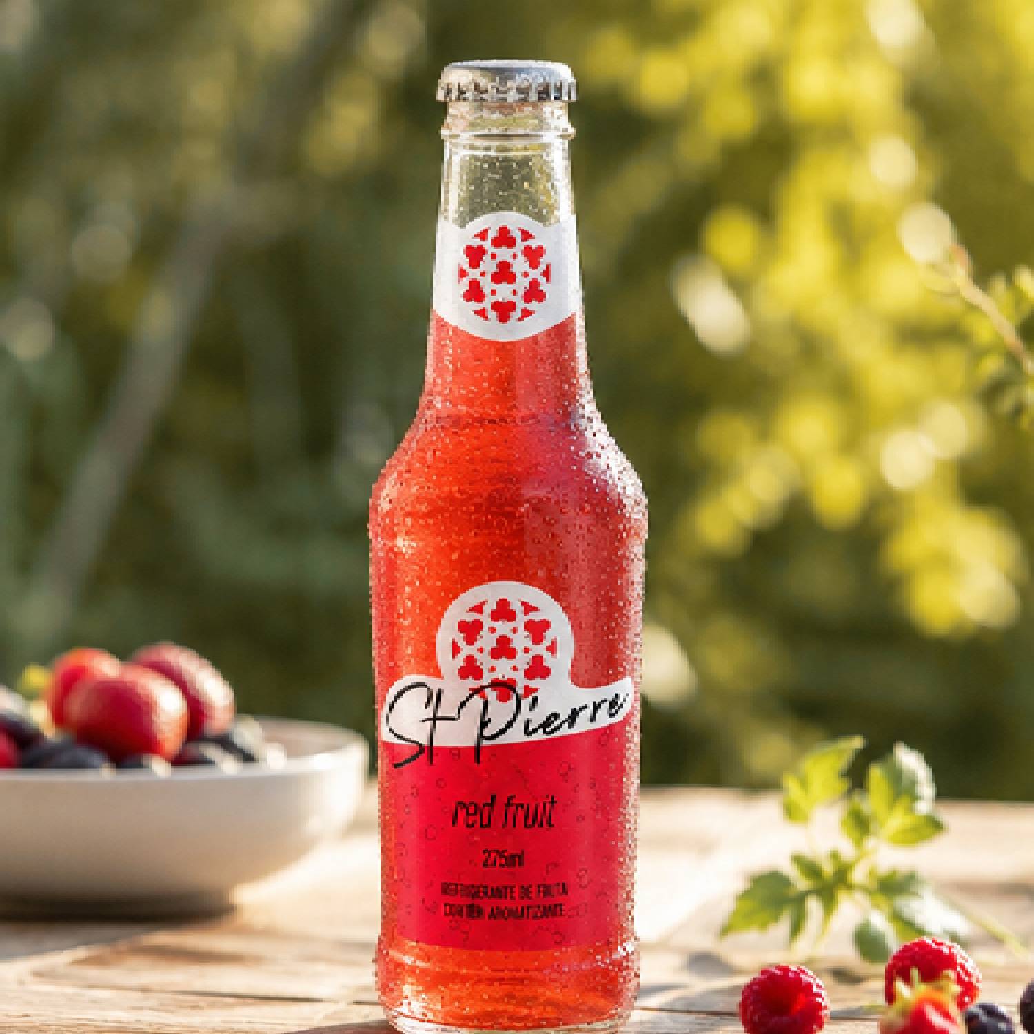 Refrigerante Red Mint ST PIERRE 275ml L Neck foto 6