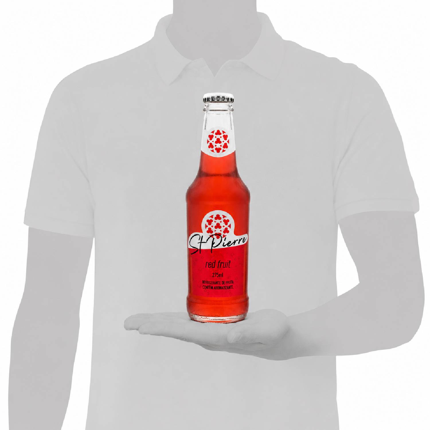 Refrigerante Red Mint ST PIERRE 275ml L Neck foto 8