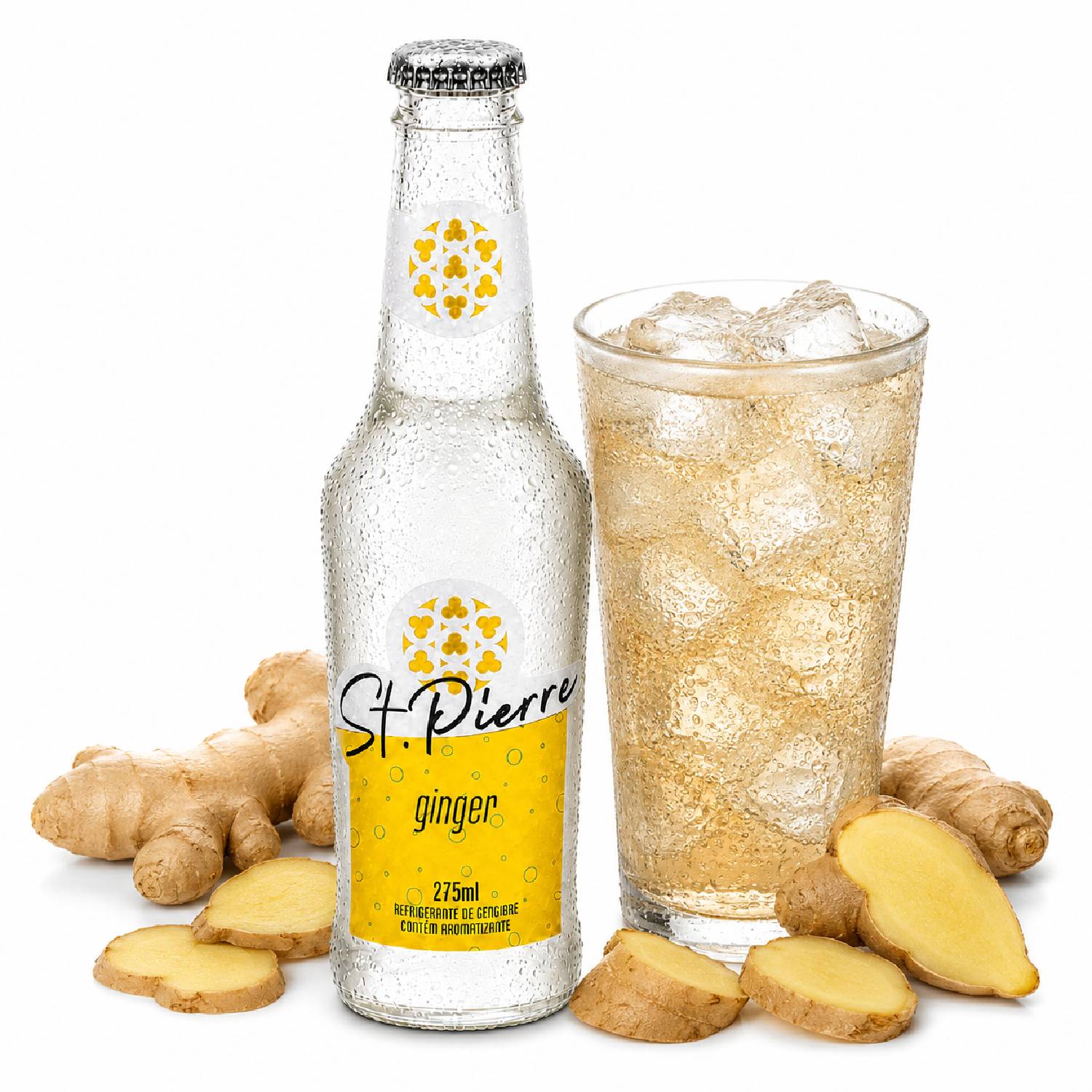 Refrigerante Gengibre ST PIERRE Ginger 275ml L Neck foto 2