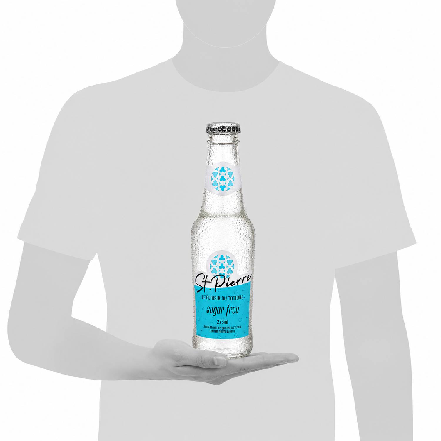 Kit 6 Água Tônica Sugar Free ST PIERRE 275ml Long Neck foto 7