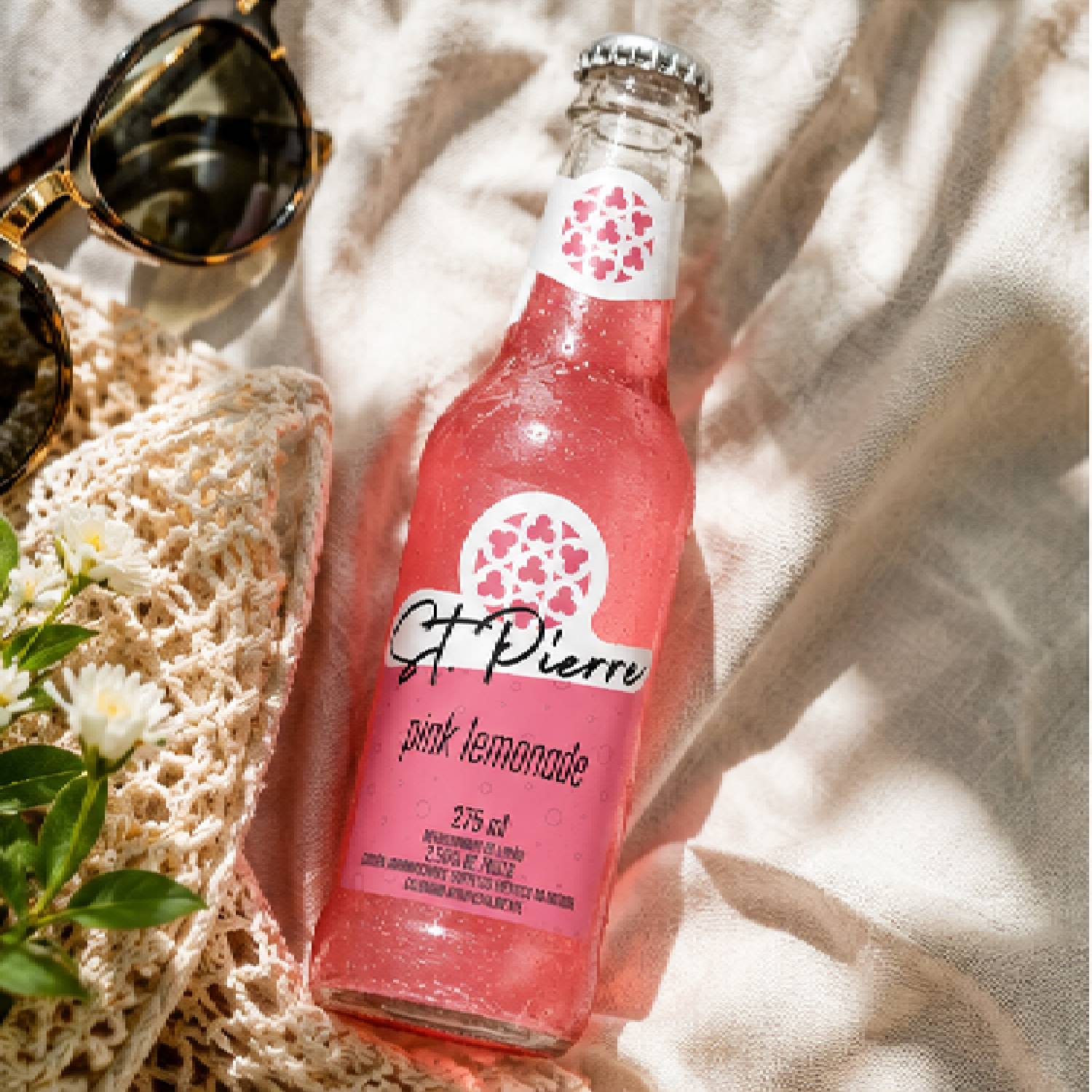Kit 8 Refrigerante Pink Lemonade ST PIERRE L Neck 275ml foto 3