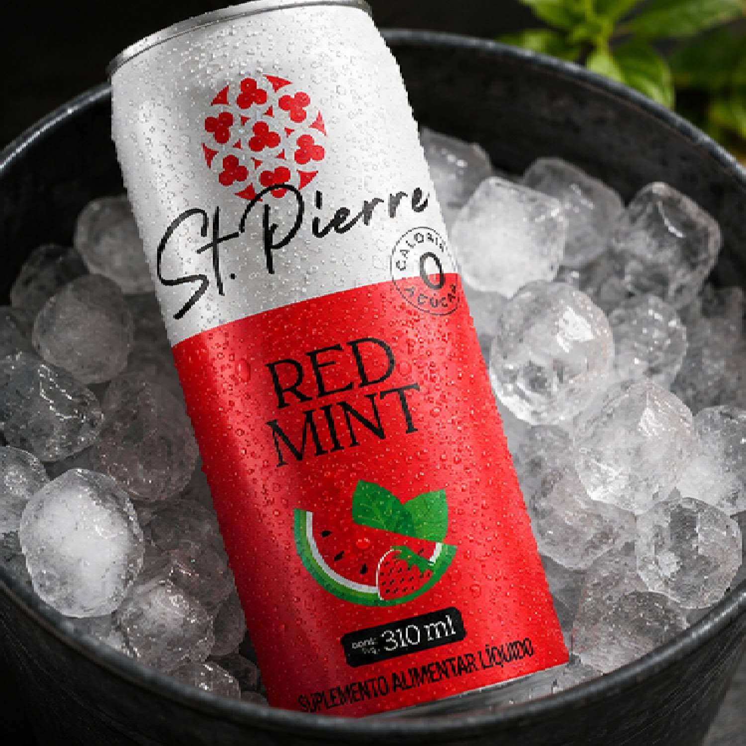 Kit Misto 6 ST PIERRE Zero Pink Lemonade + 6 Red Mint 310ml foto 3