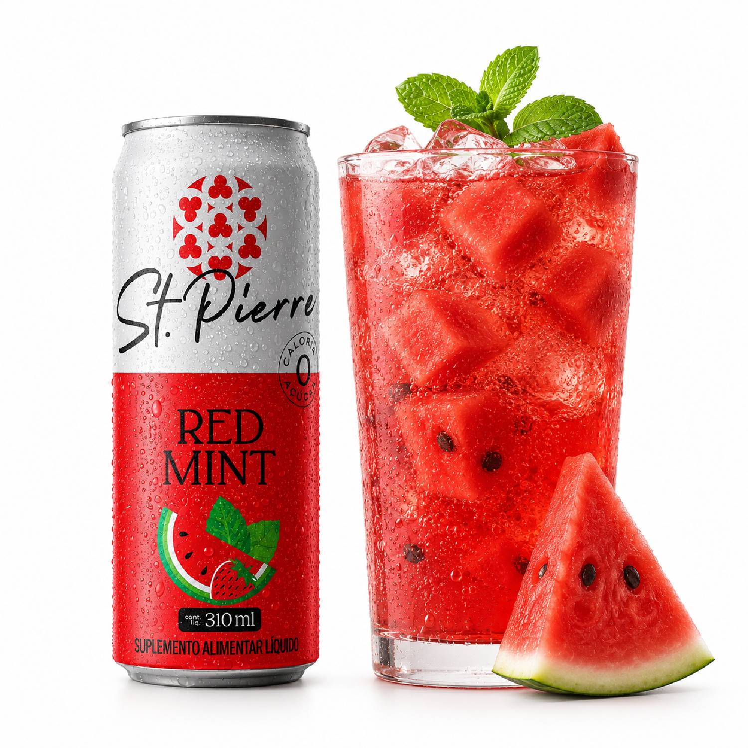 Kit Misto 6 ST PIERRE Zero Pink Lemonade + 6 Red Mint 310ml foto 7