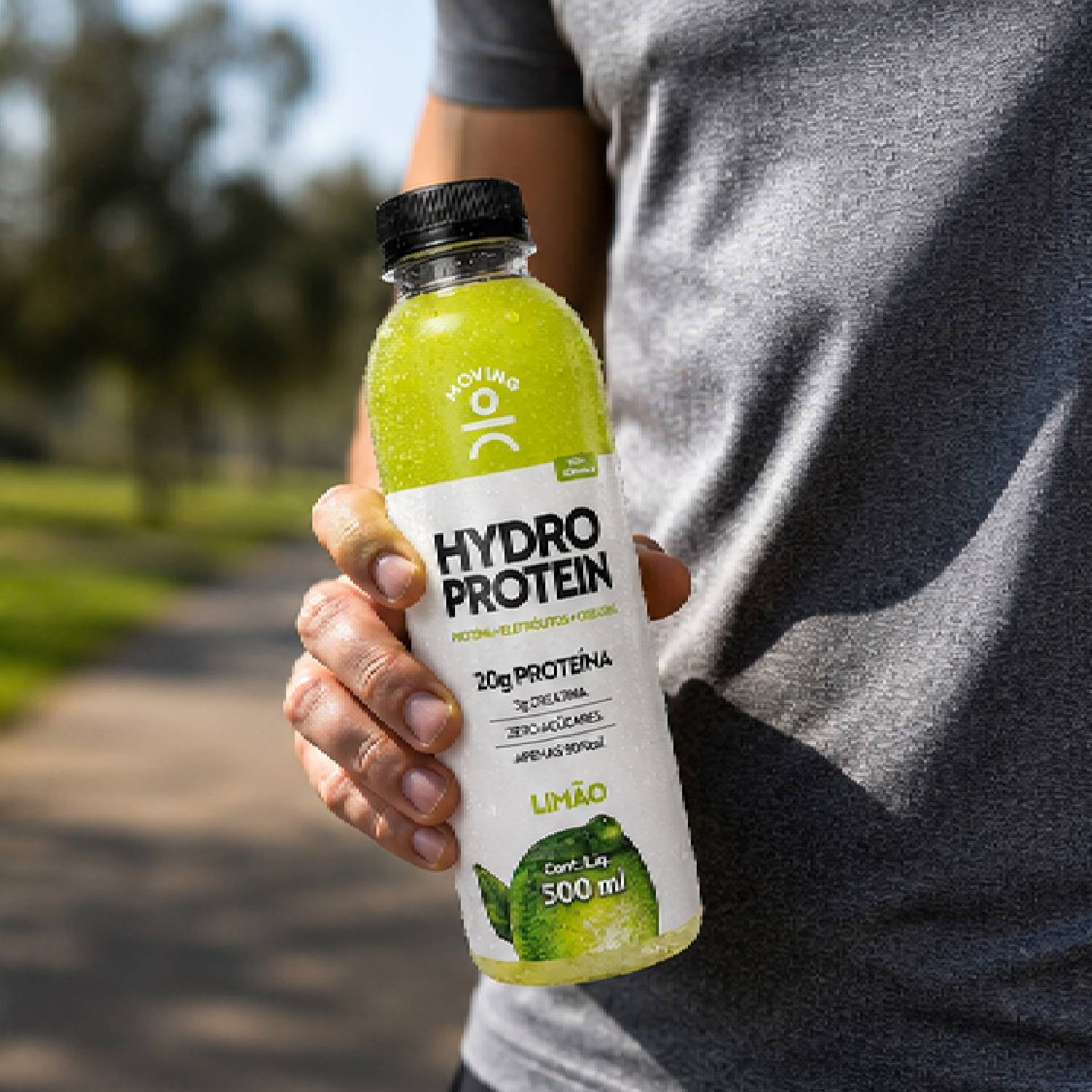 Kit 6 Bebida MOVING Hydro Protein 20g Limão Zero Açucar 500ml foto 5