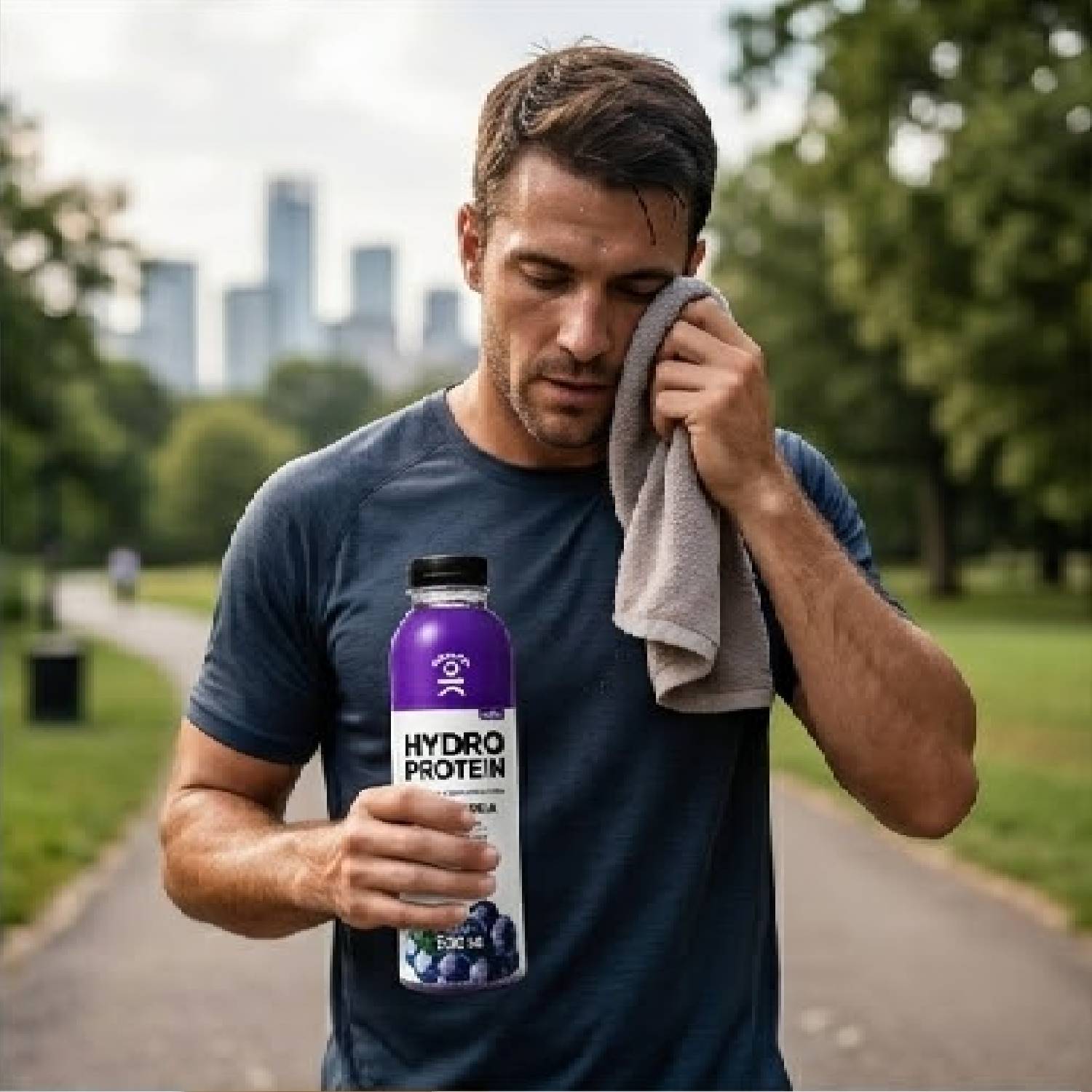 Bebida MOVING Hydro Protein 20g Uva Zero 500ml foto 4