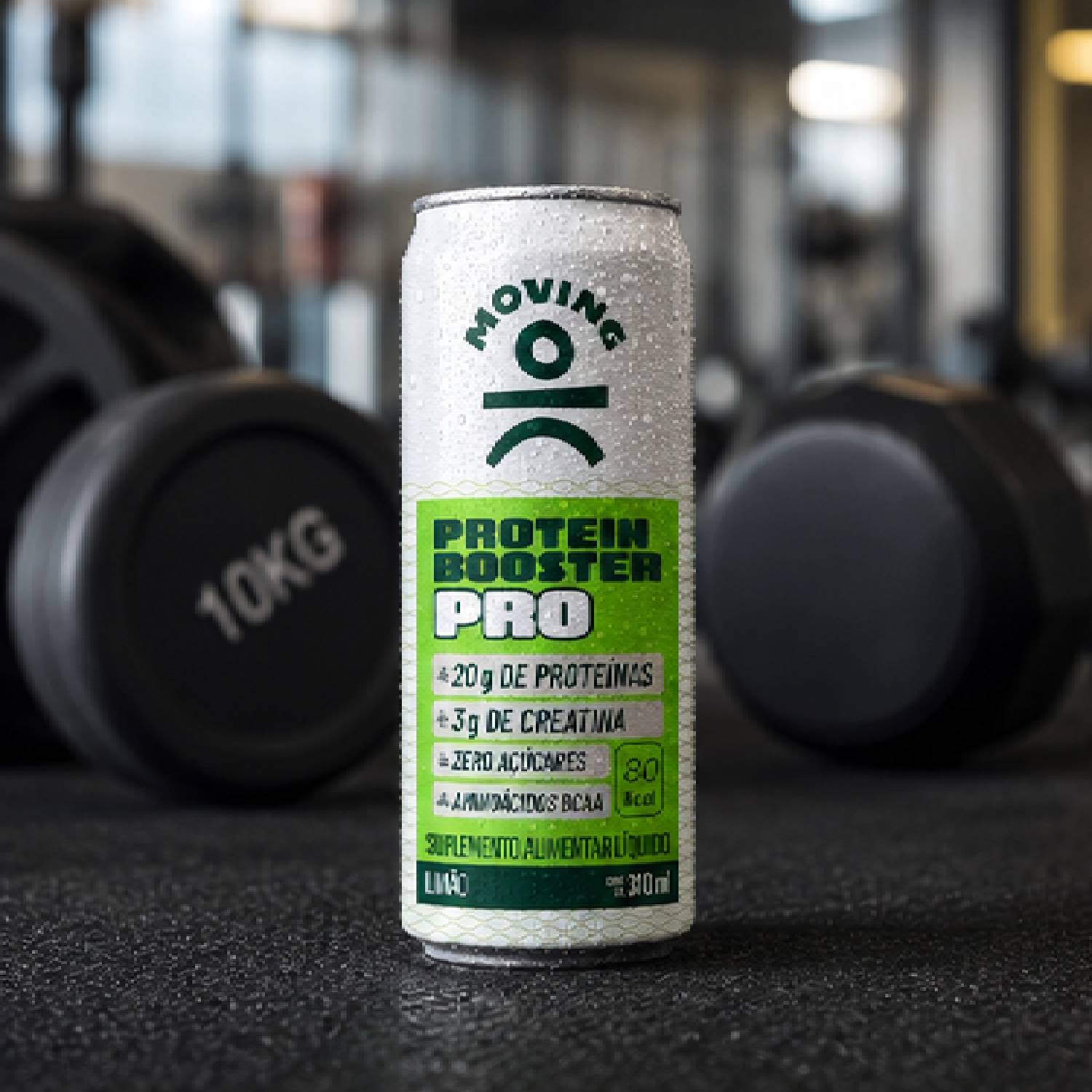 Kit 3 Bebida Protein Booster MOVING PRO LIMÃO 310ml foto 5