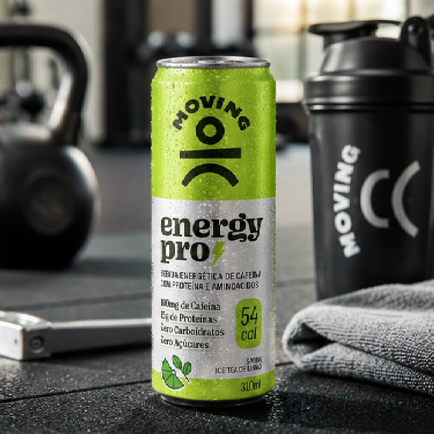 Kit 5 Bebida Protein Energy PRO MOVING Ice Tea Limão 310ml foto 6