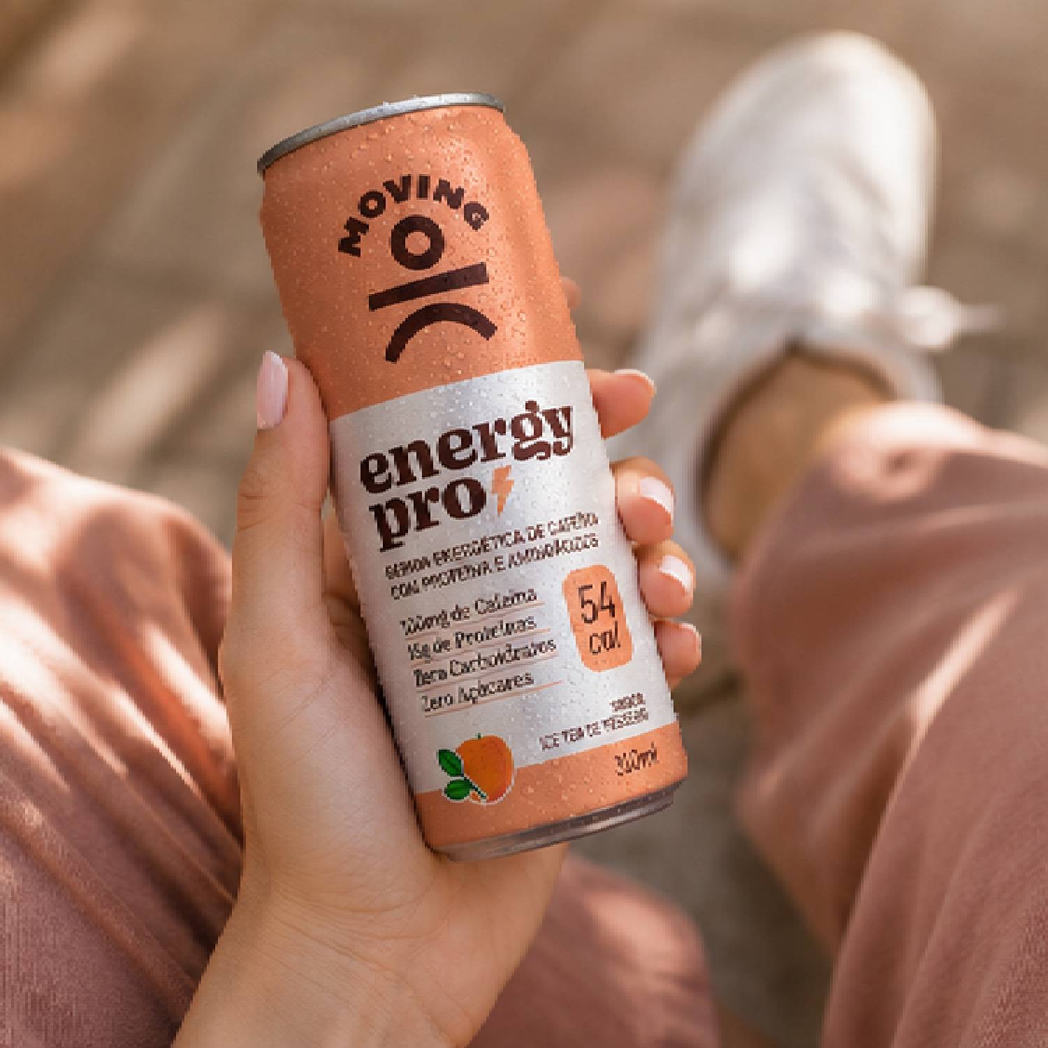 Bebida Protein Energy PRO MOVING Ice Tea Pêssego 310ml foto 4