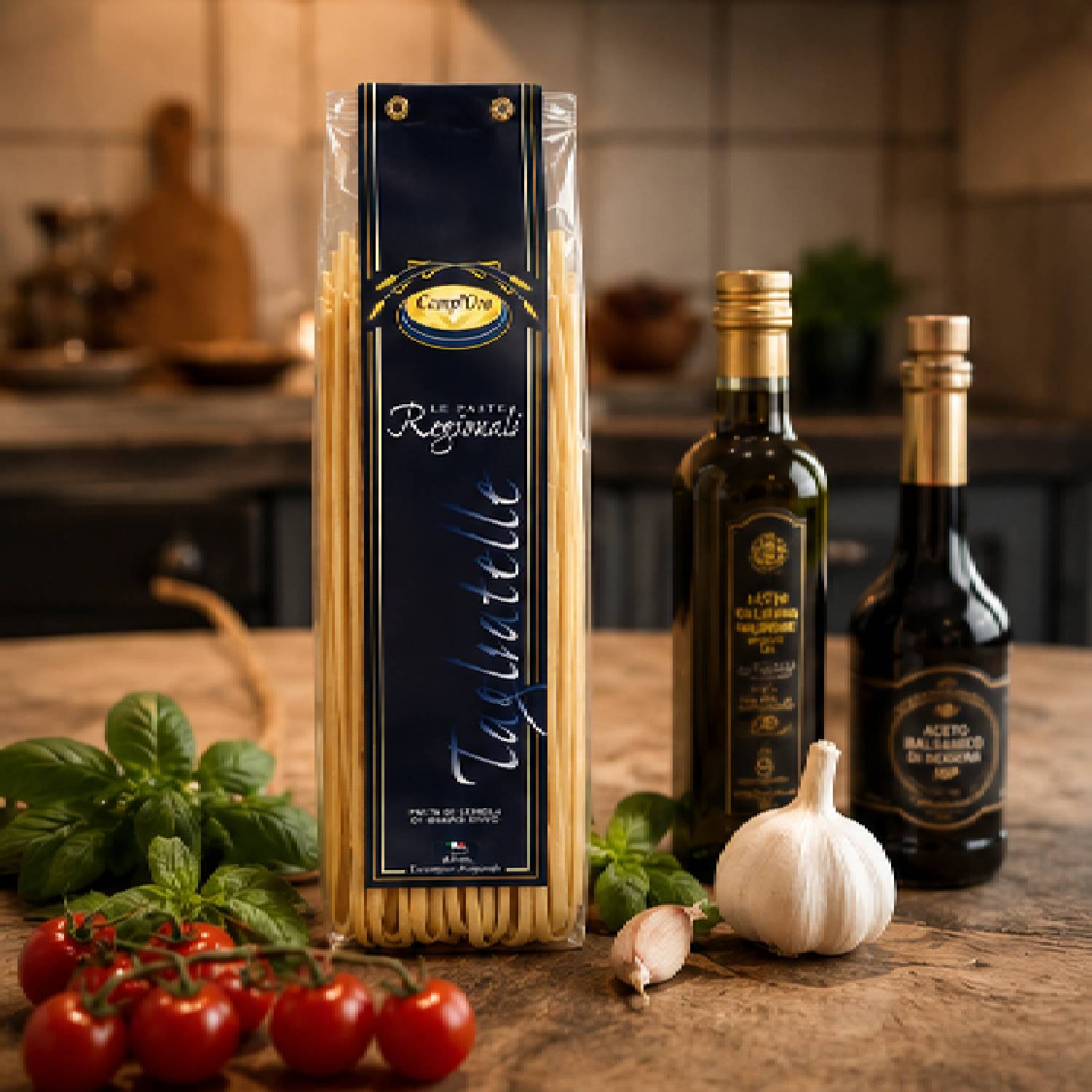Kit 6 Massa Premium Tagliatelle Grano Duro CAMP'ORO 500g foto 4