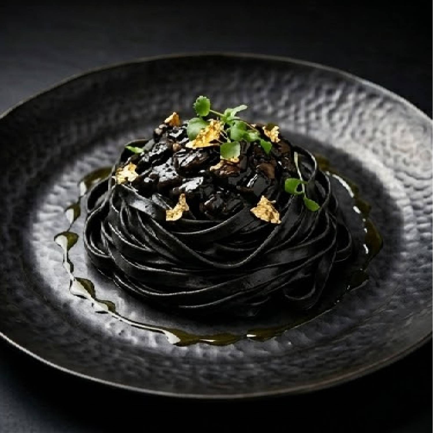 Kit 6 Massa Premium Tagliatelle Nero di Sepia CAMP'ORO 500g foto 4