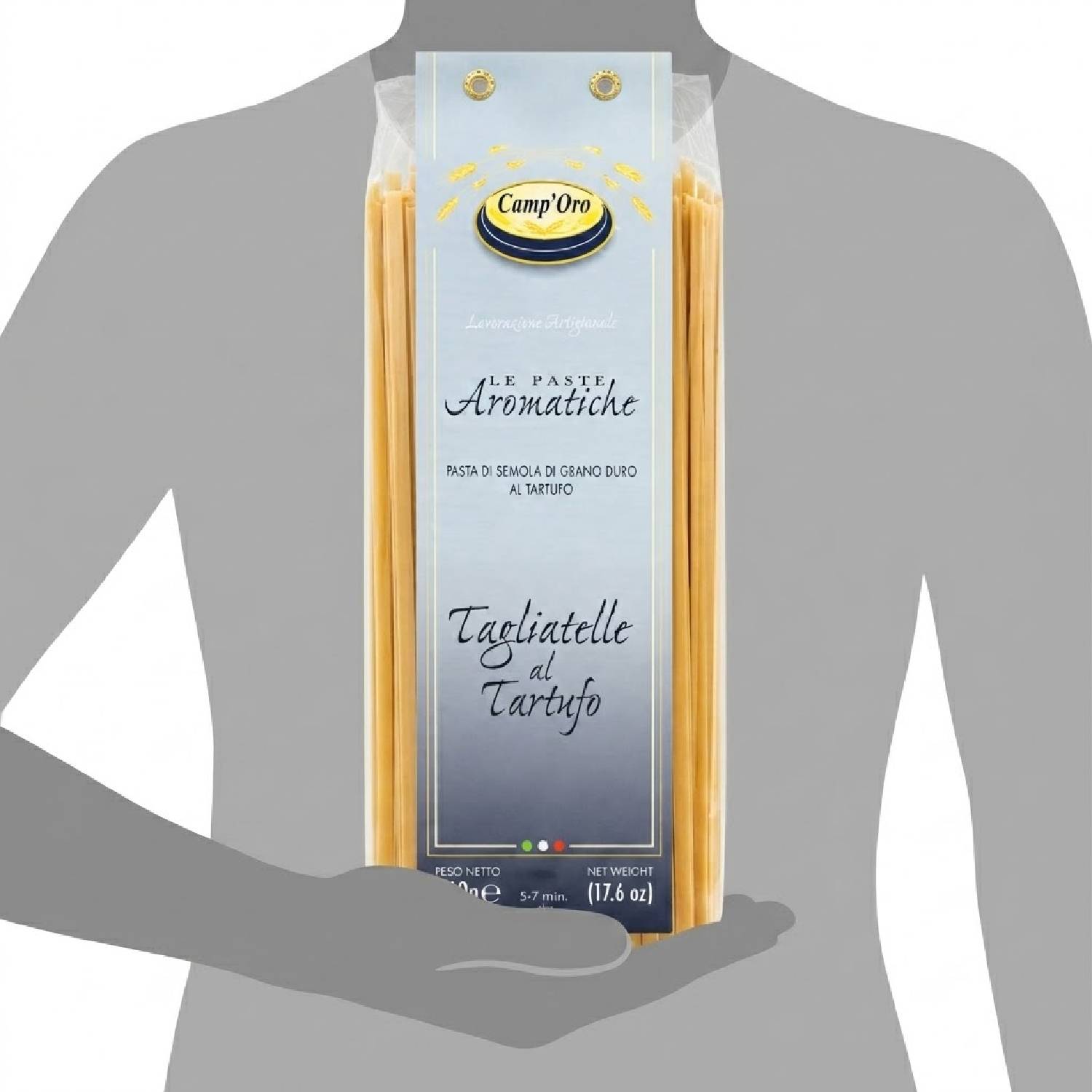 Kit 2 Massa Premium Tagliatelle Al Tartufo CAMP'ORO 500g foto 7