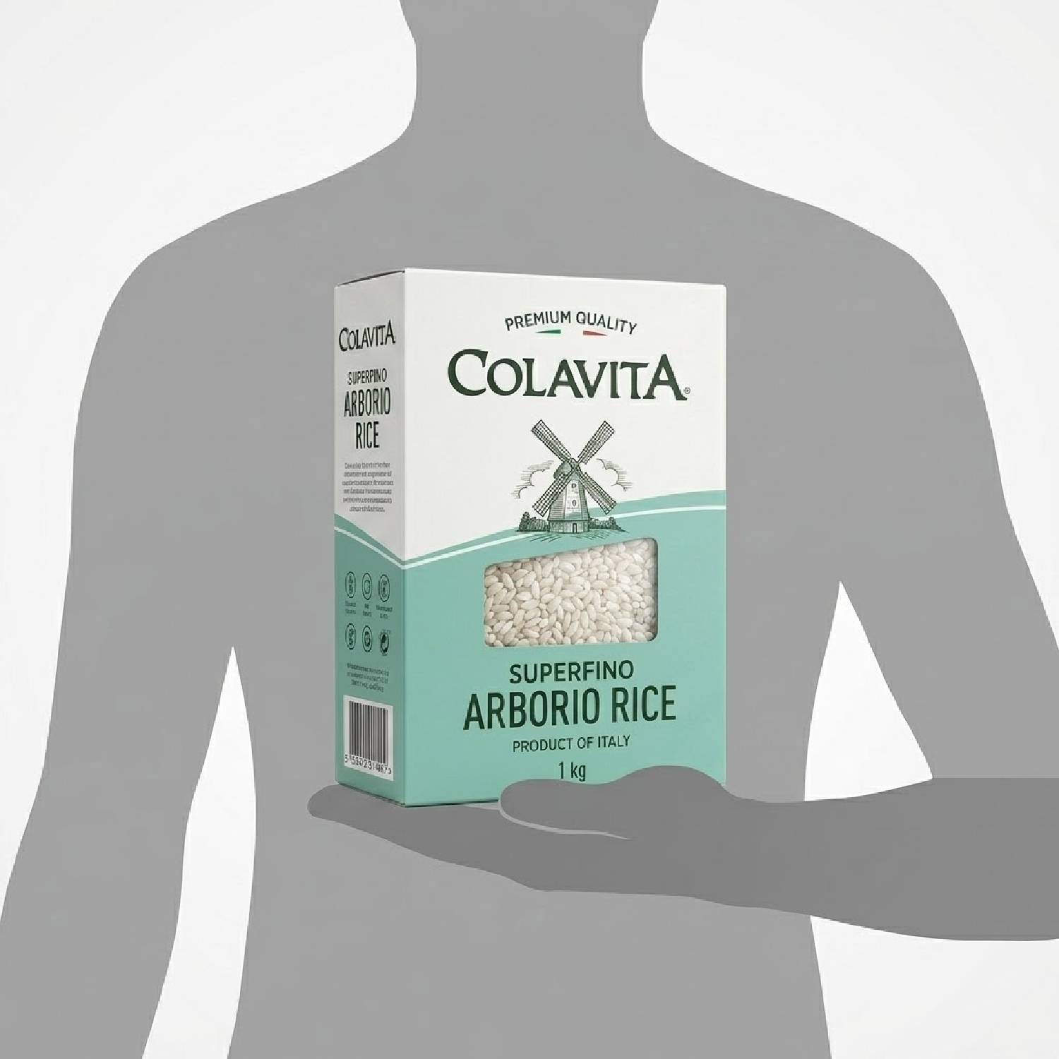 kit 2 Arroz Arborio Superfino Italiano COLAVITA 1 Kg foto 9