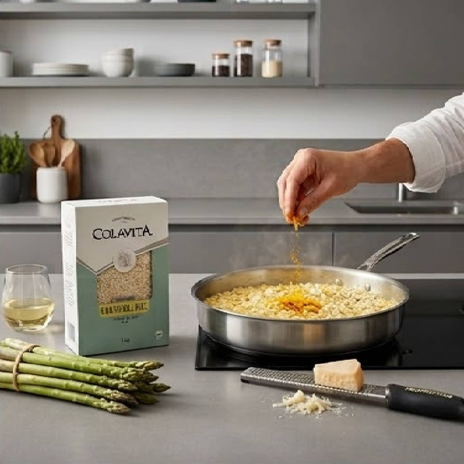 kit 2 Arroz Carnaroli Superfino Italiano COLAVITA 1 Kg foto 5