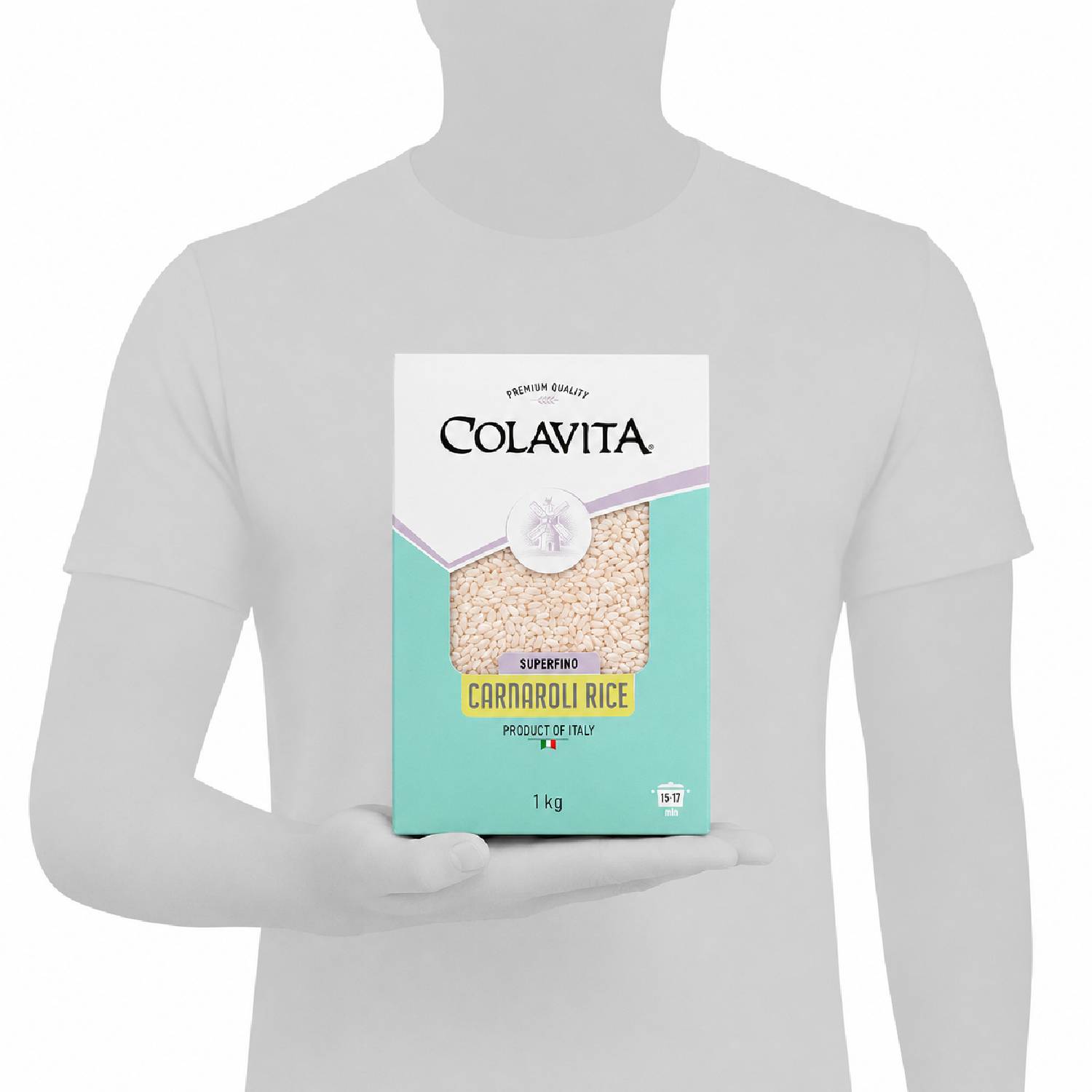 kit 2 Arroz Carnaroli Superfino Italiano COLAVITA 1 Kg foto 7