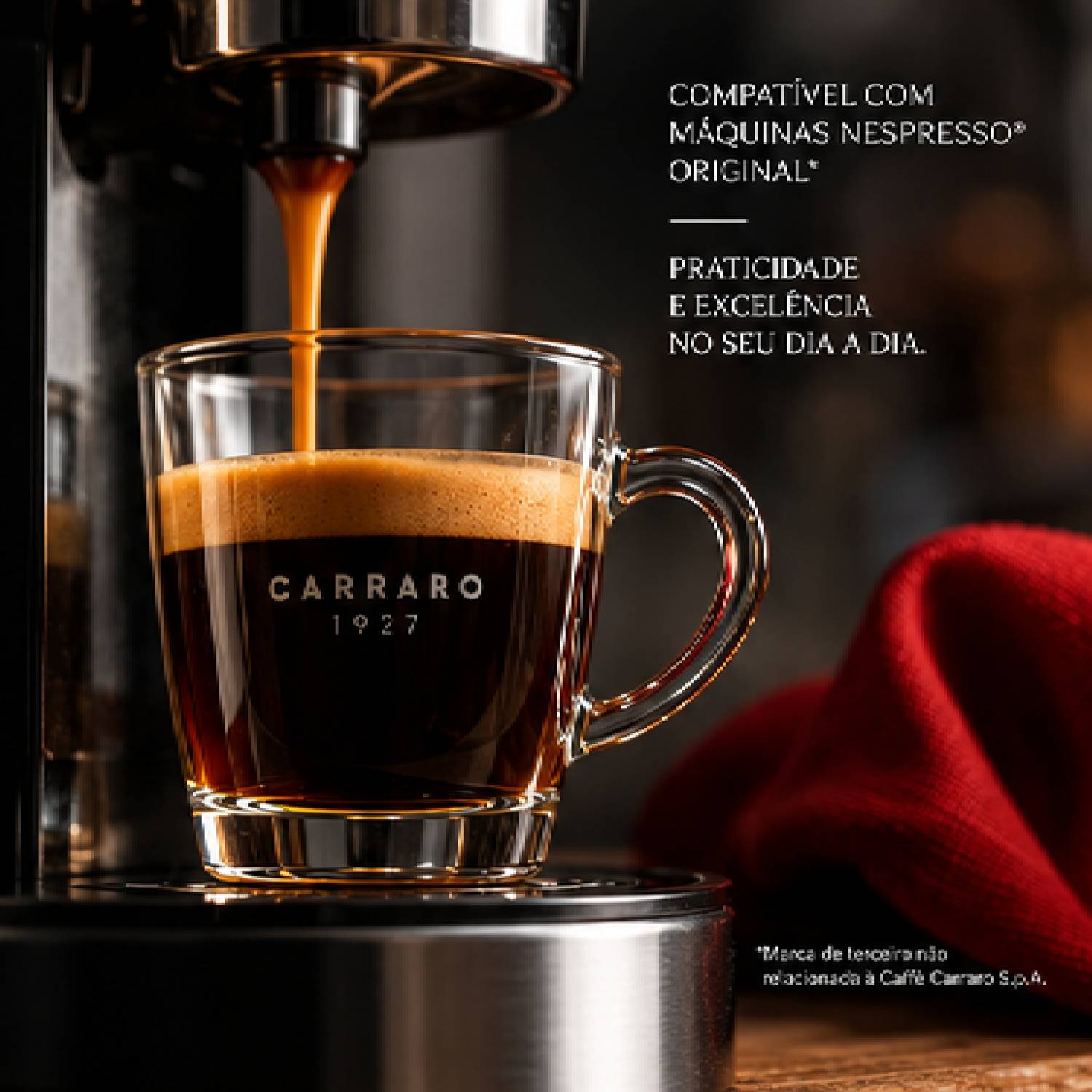 Café Cápsula Carraro Intenso Intensidade 10/14 10un 55g foto 4