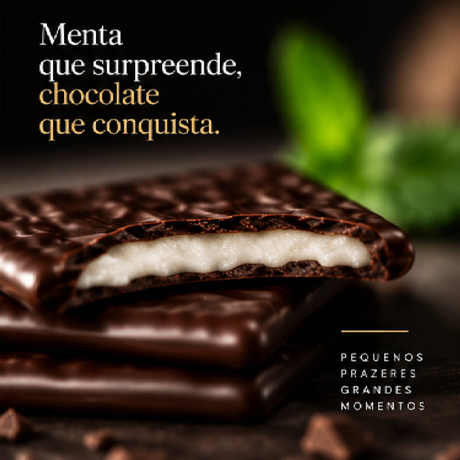 Chocolate After Eight Mint Menta com Chocolate 200g foto 9