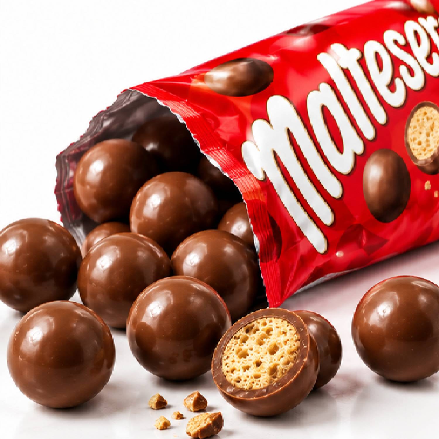 Kit 10 Biscoito Maltesers Crocante com Chocolate 37g foto 2