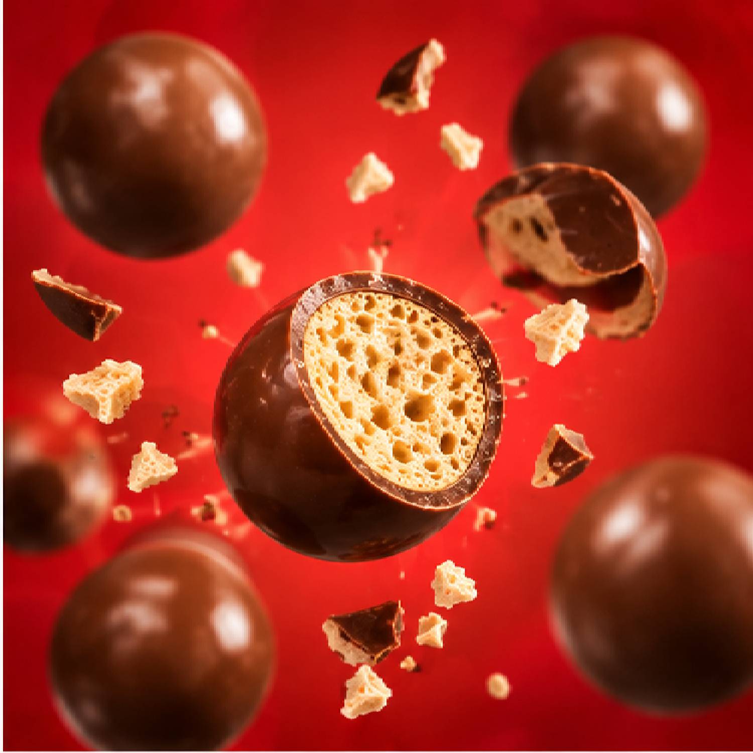 Kit 3 Biscoito Maltesers Crocante com Chocolate 37g foto 6