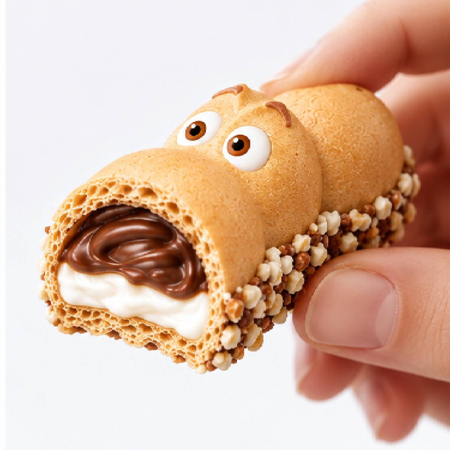 Wafer Kinder Happy Hippo Avelã Haselnuss 103,5g foto 4