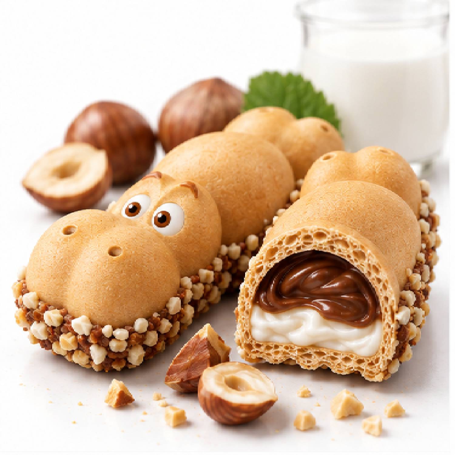 Wafer Kinder Happy Hippo Avelã Haselnuss 103,5g foto 8