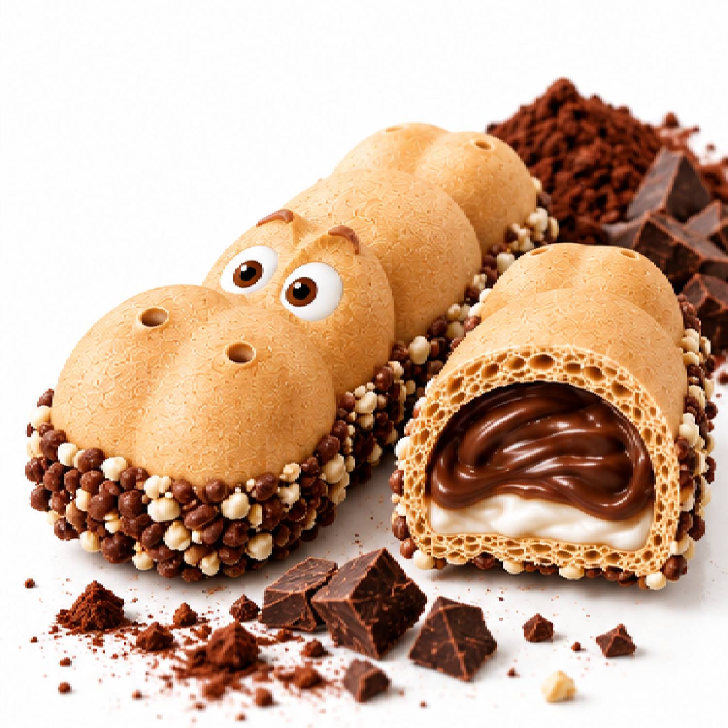 Wafer Kinder Happy Hippo Cacau Recheado 103,5g foto 6