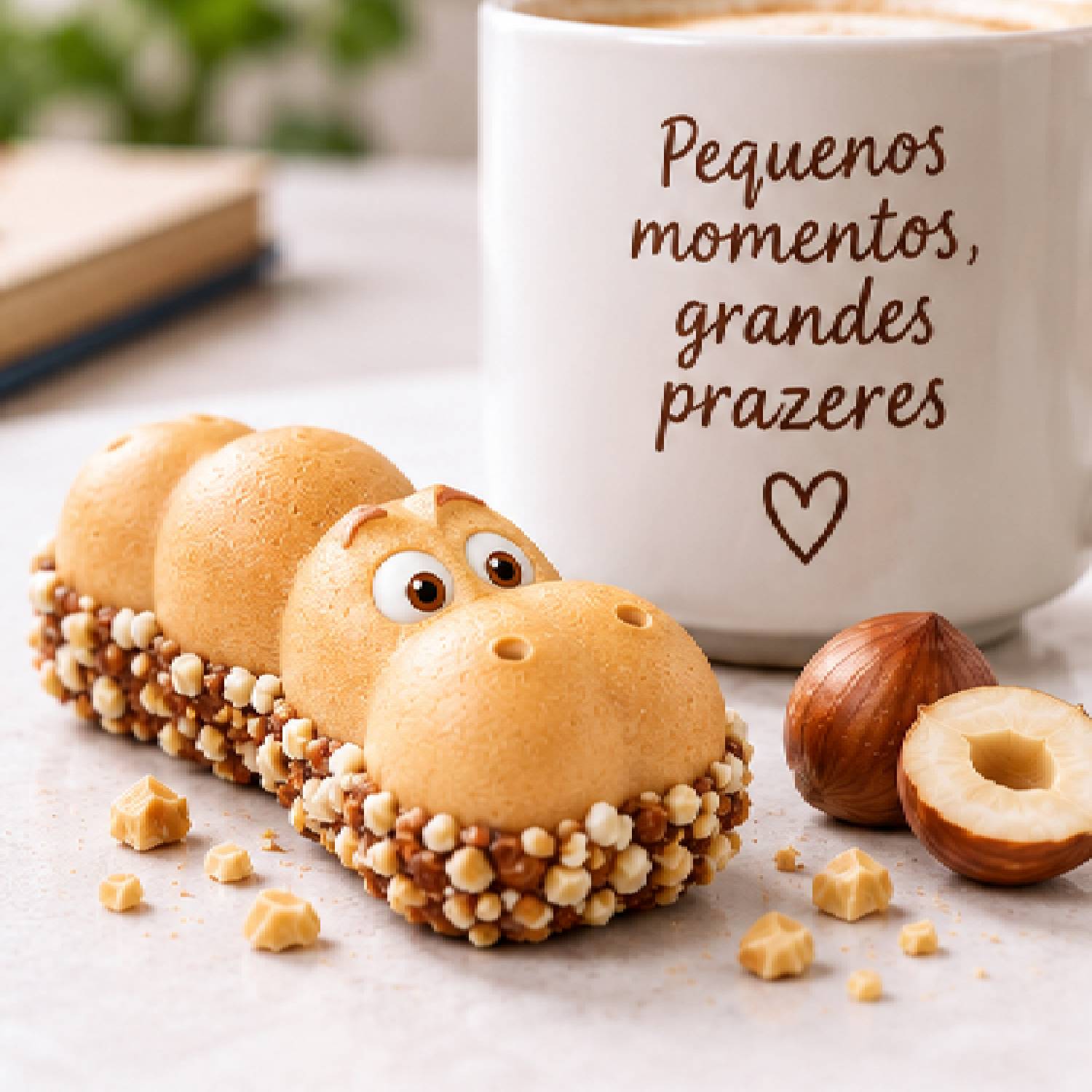 Wafer Kinder Happy Hippo Cacau Recheado 103,5g foto 9