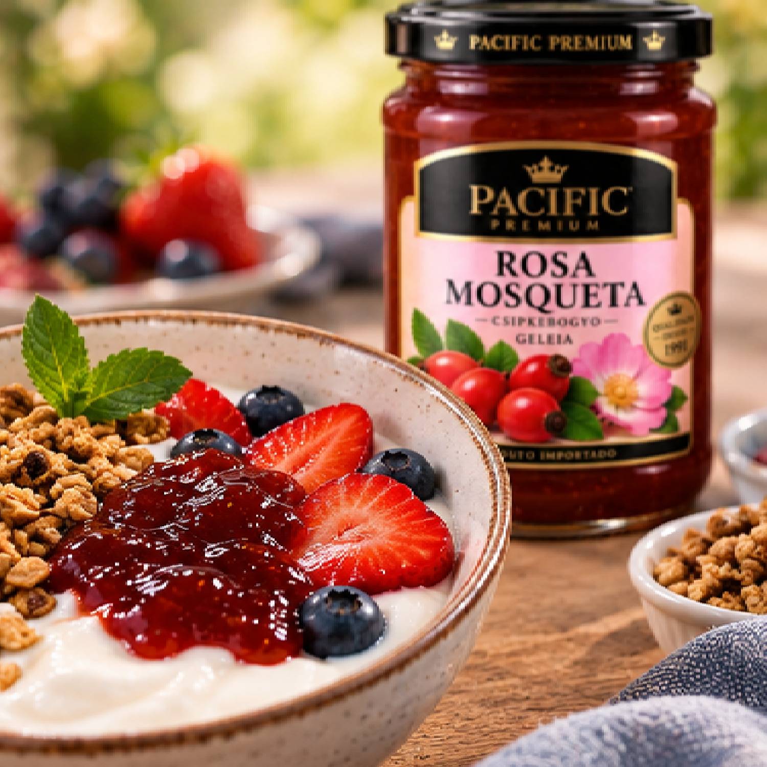 Geleia de Rosa Mosqueta Pacific Premium 360g foto 4