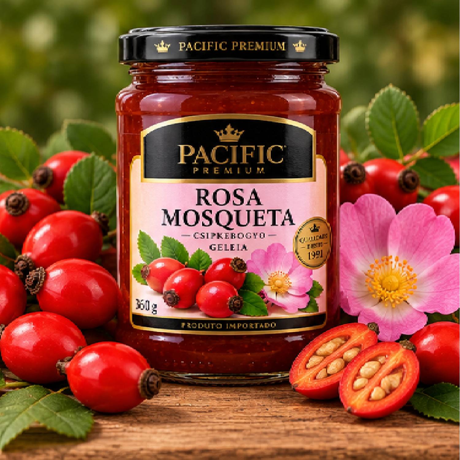 Geleia de Rosa Mosqueta Pacific Premium 360g foto 5