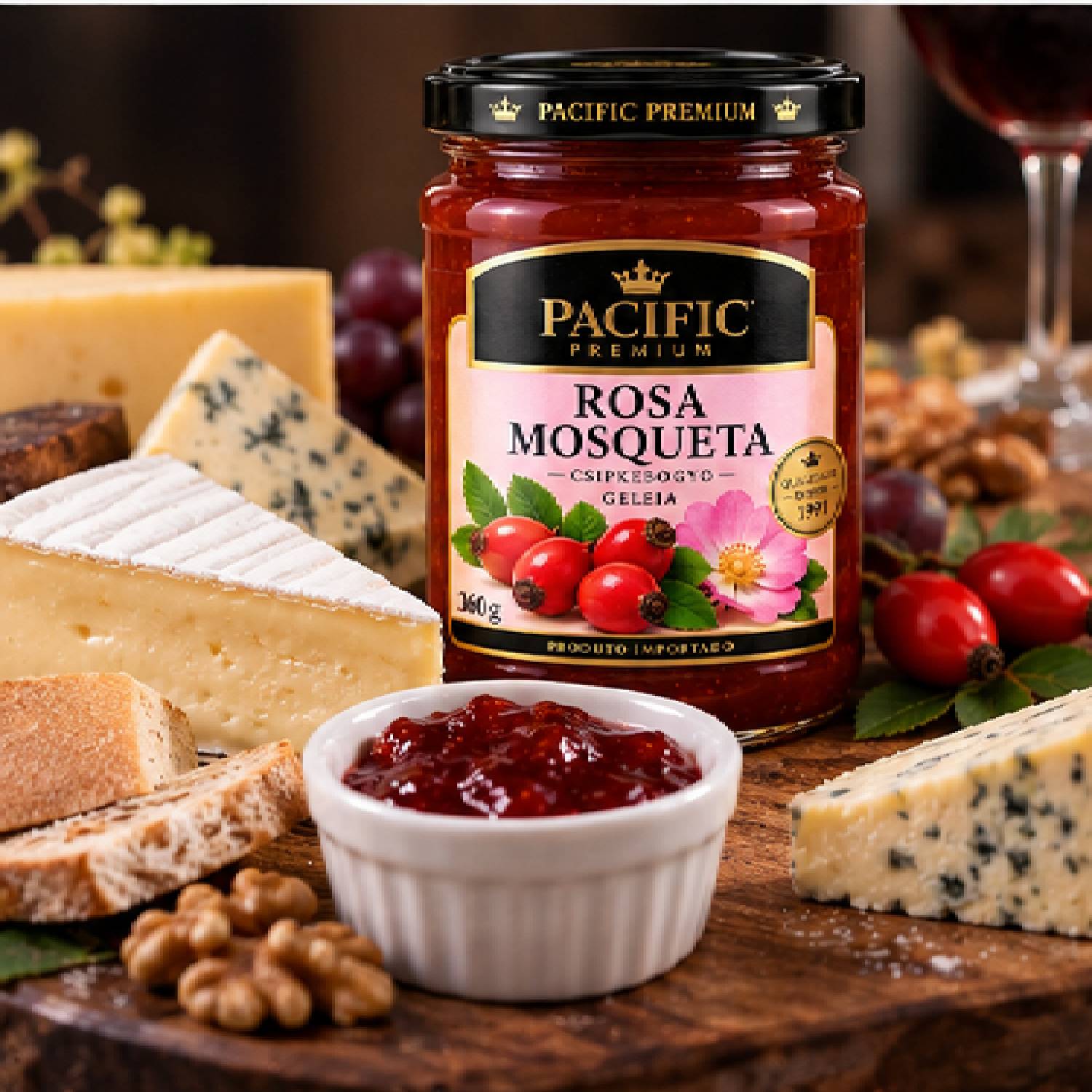 Geleia de Rosa Mosqueta Pacific Premium 360g foto 6