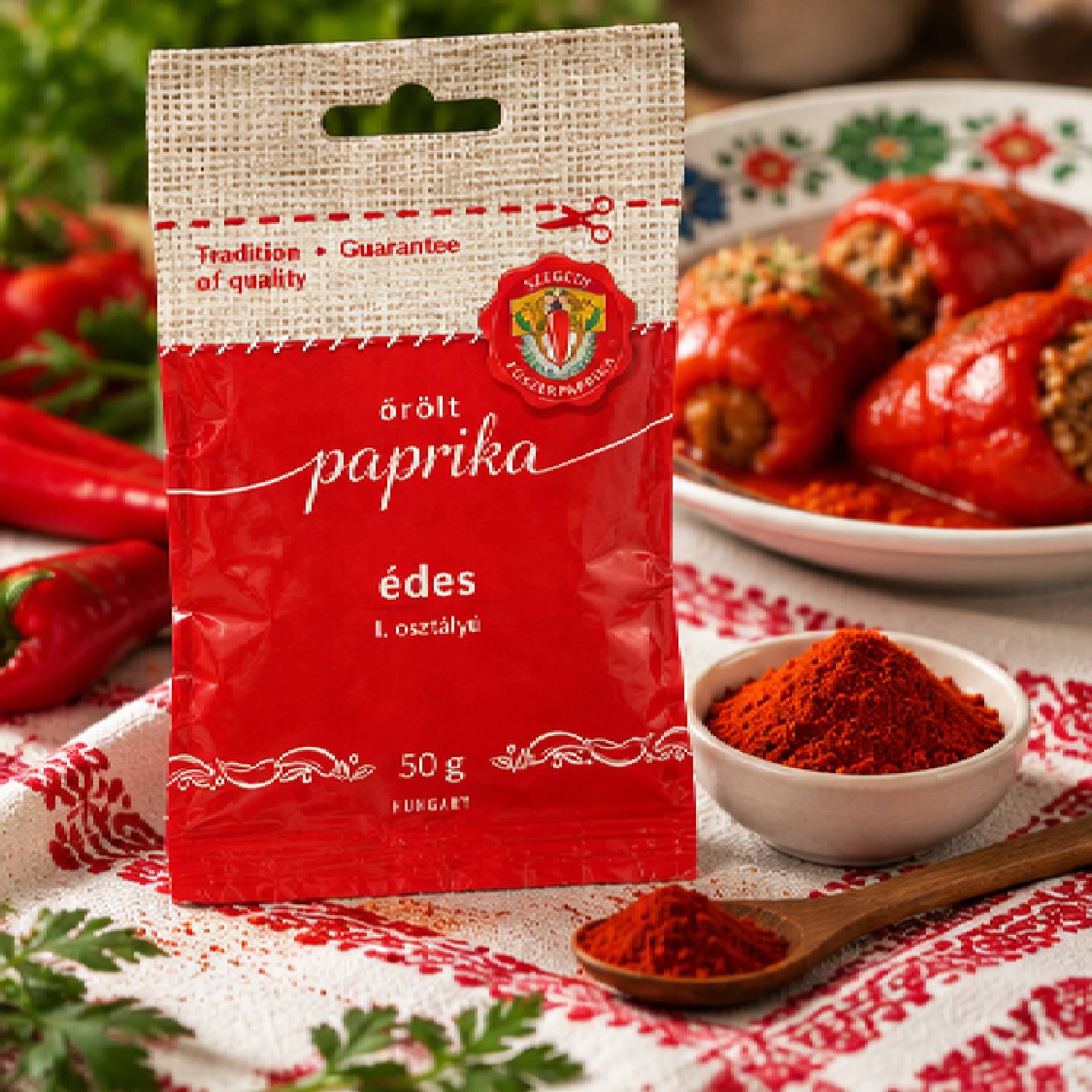 Páprica Szegedi Suave Importada da Hungria 50g foto 2