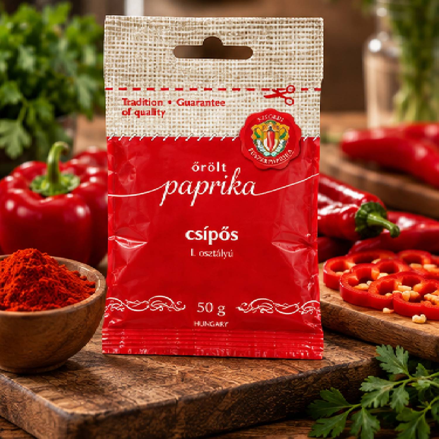 Páprica Szegedi Picante Importada da Hungria 50g foto 2