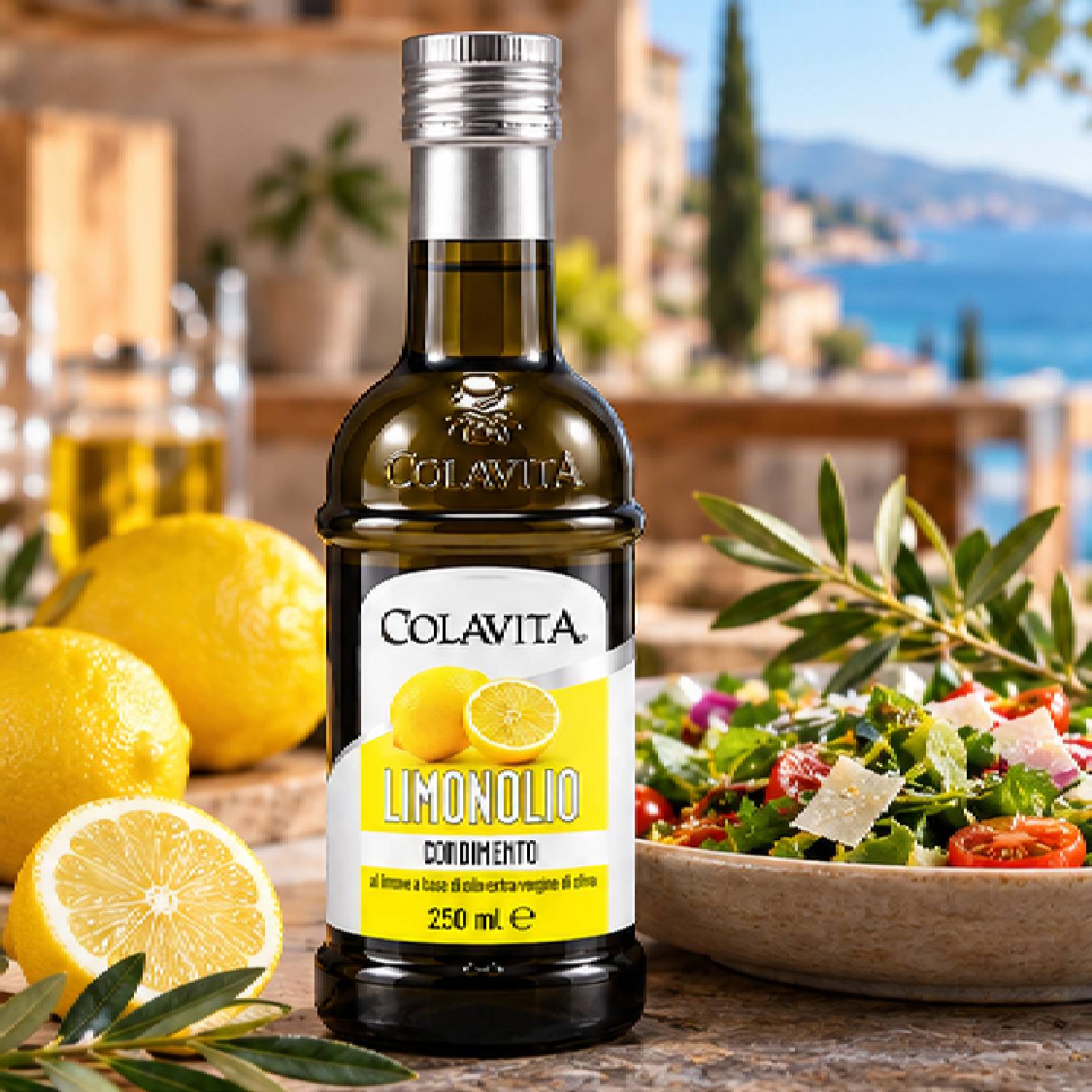 Azeite Extra Virgem com Limão Colavita Limonolio 250ml foto 8