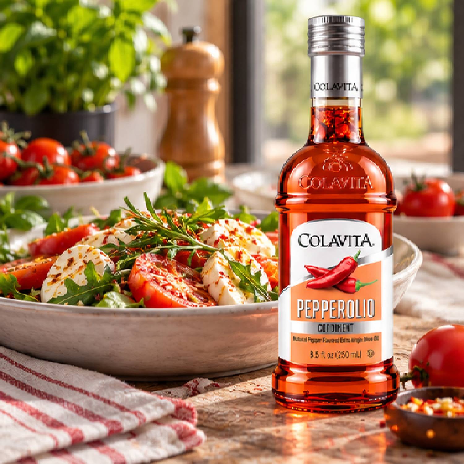 Azeite Extra Virgem com Pimenta Colavita Pepperolio 250ml foto 9