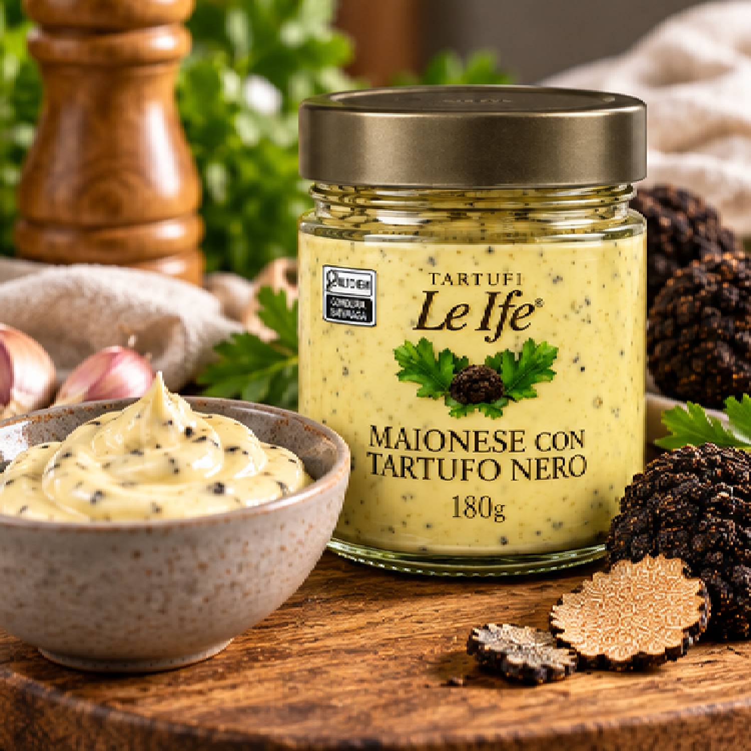 Maionese de Trufa Negra LE IFE 180g foto 2