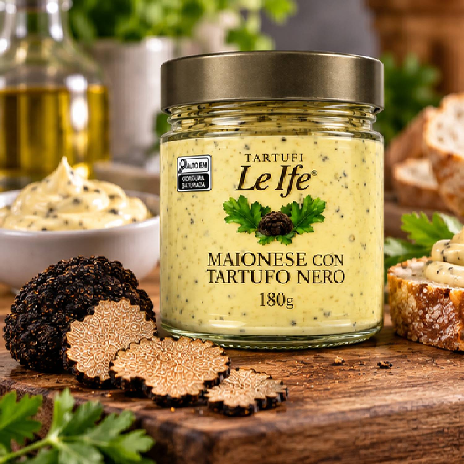 Maionese de Trufa Negra LE IFE 180g foto 4