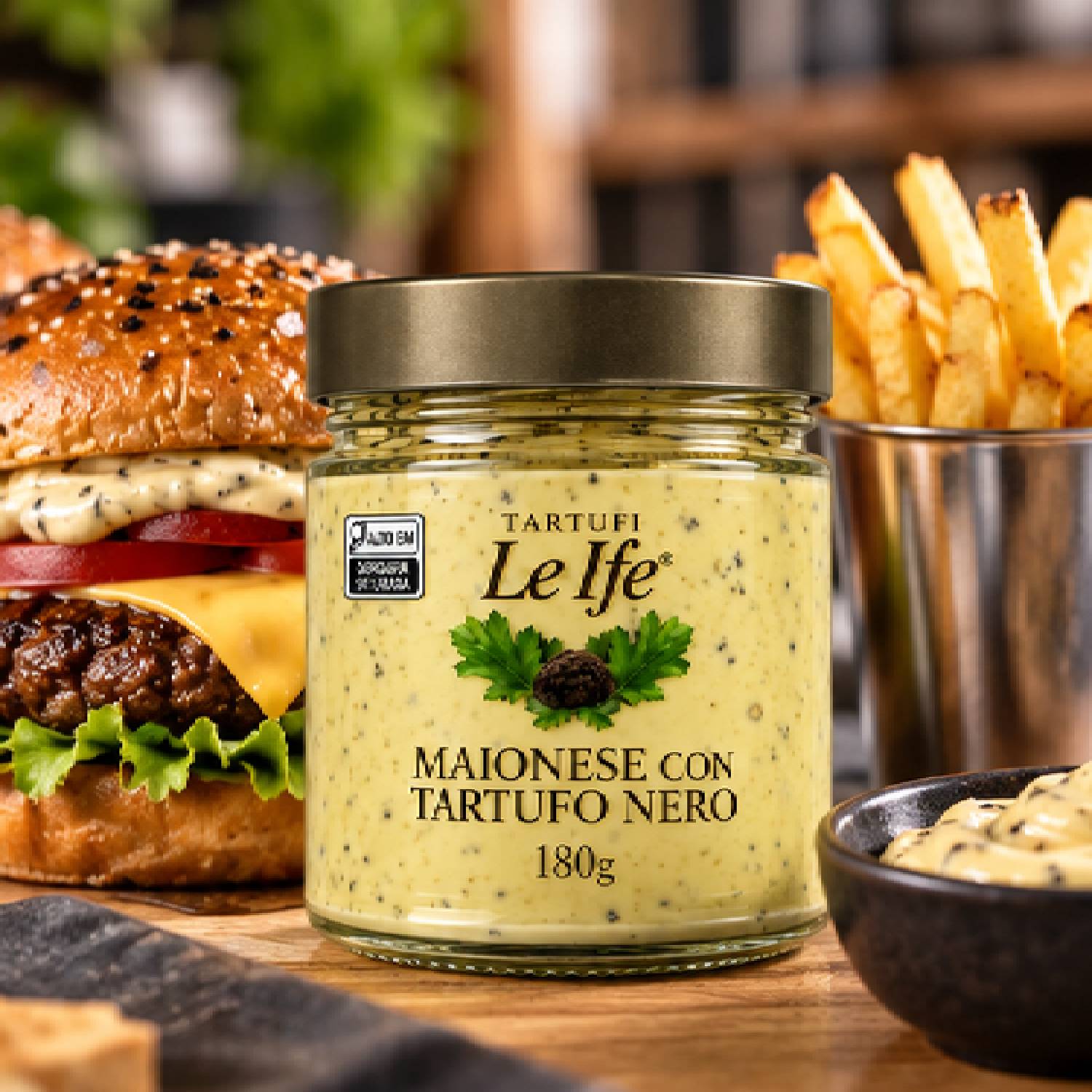 Maionese de Trufa Negra LE IFE 180g foto 5