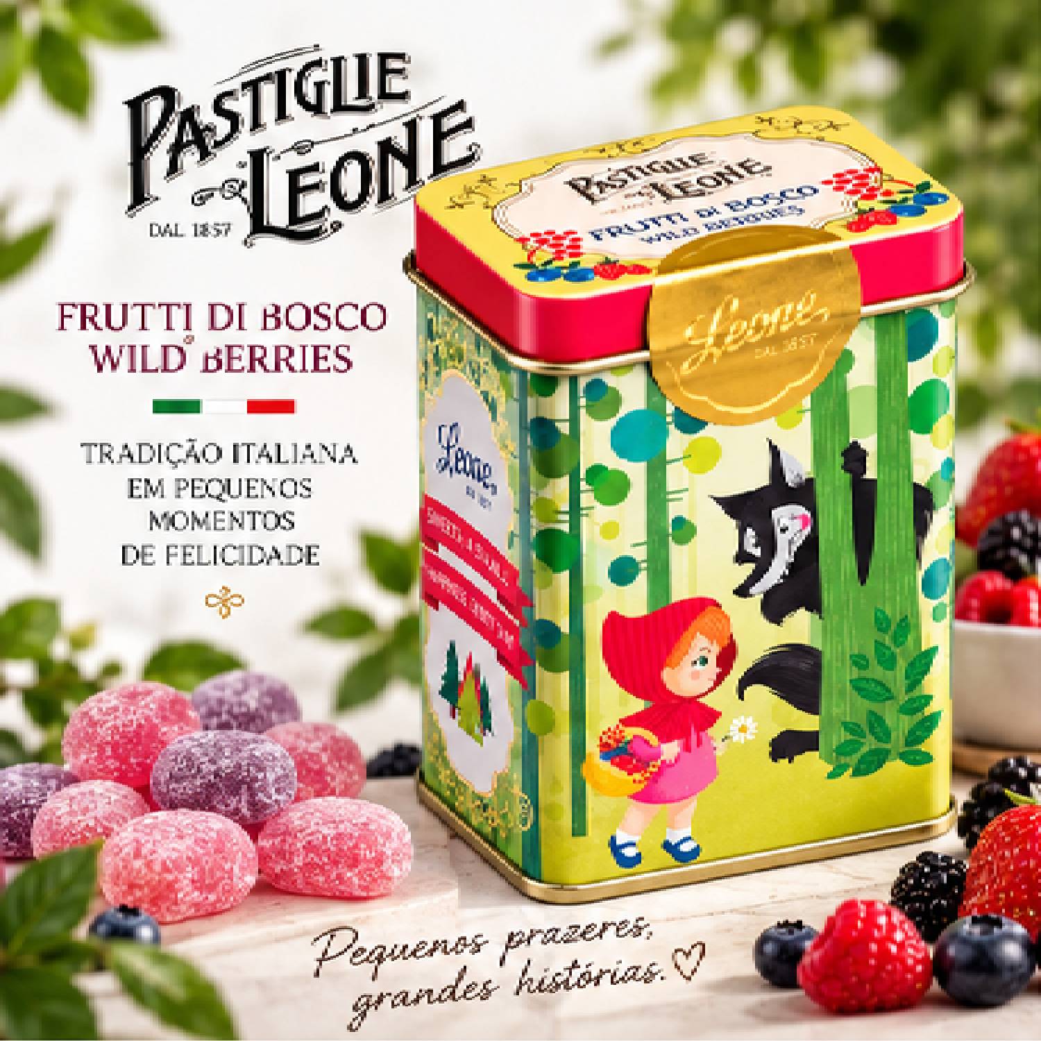 Pastilha Leone Coleção Era uma Vez Branca de Neve 30g foto 4