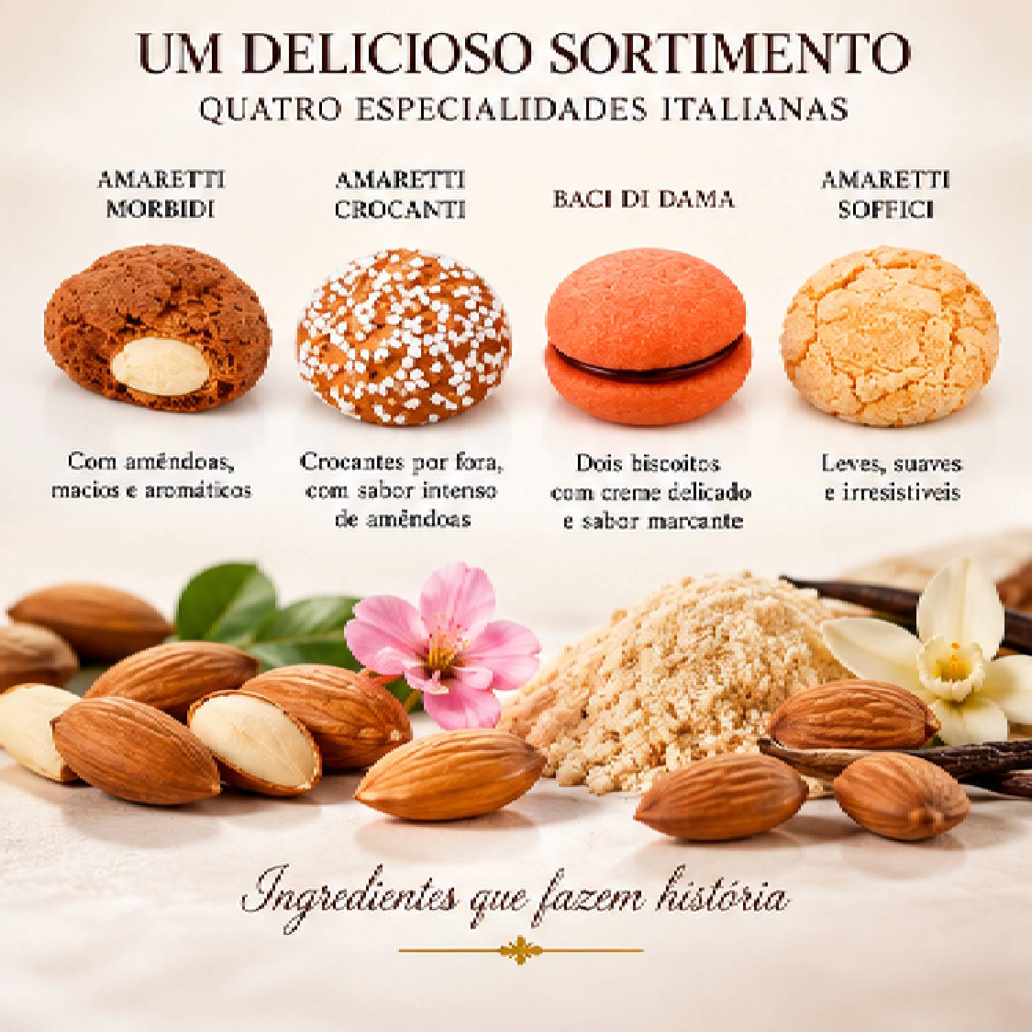 Biscoitos Italianos Sortidos Specialità Virginia 200g foto 2