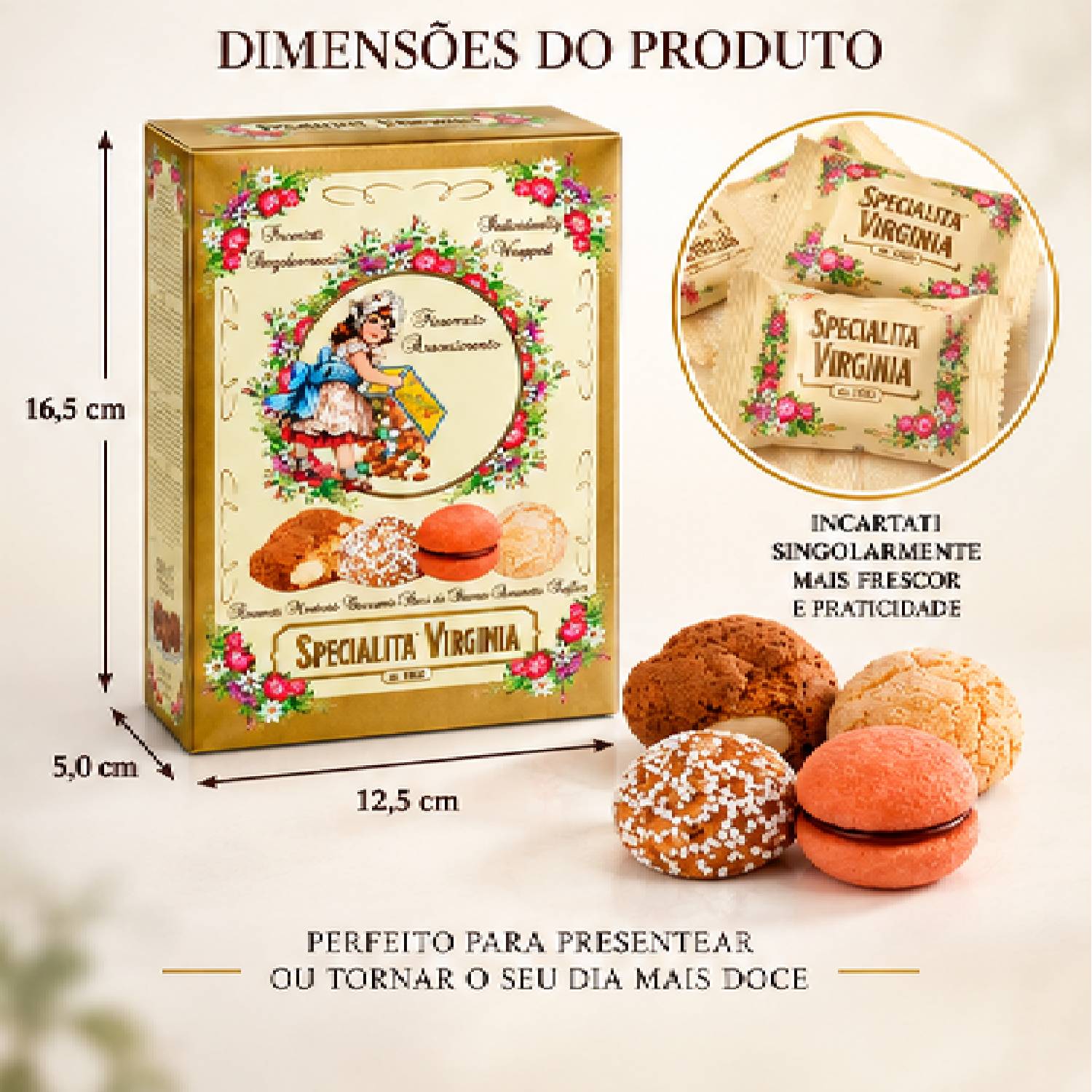 Biscoitos Italianos Sortidos Specialità Virginia 200g foto 6