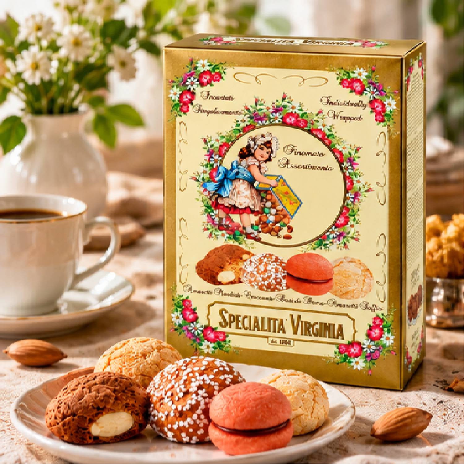 Biscoitos Italianos Sortidos Specialità Virginia 200g foto 7