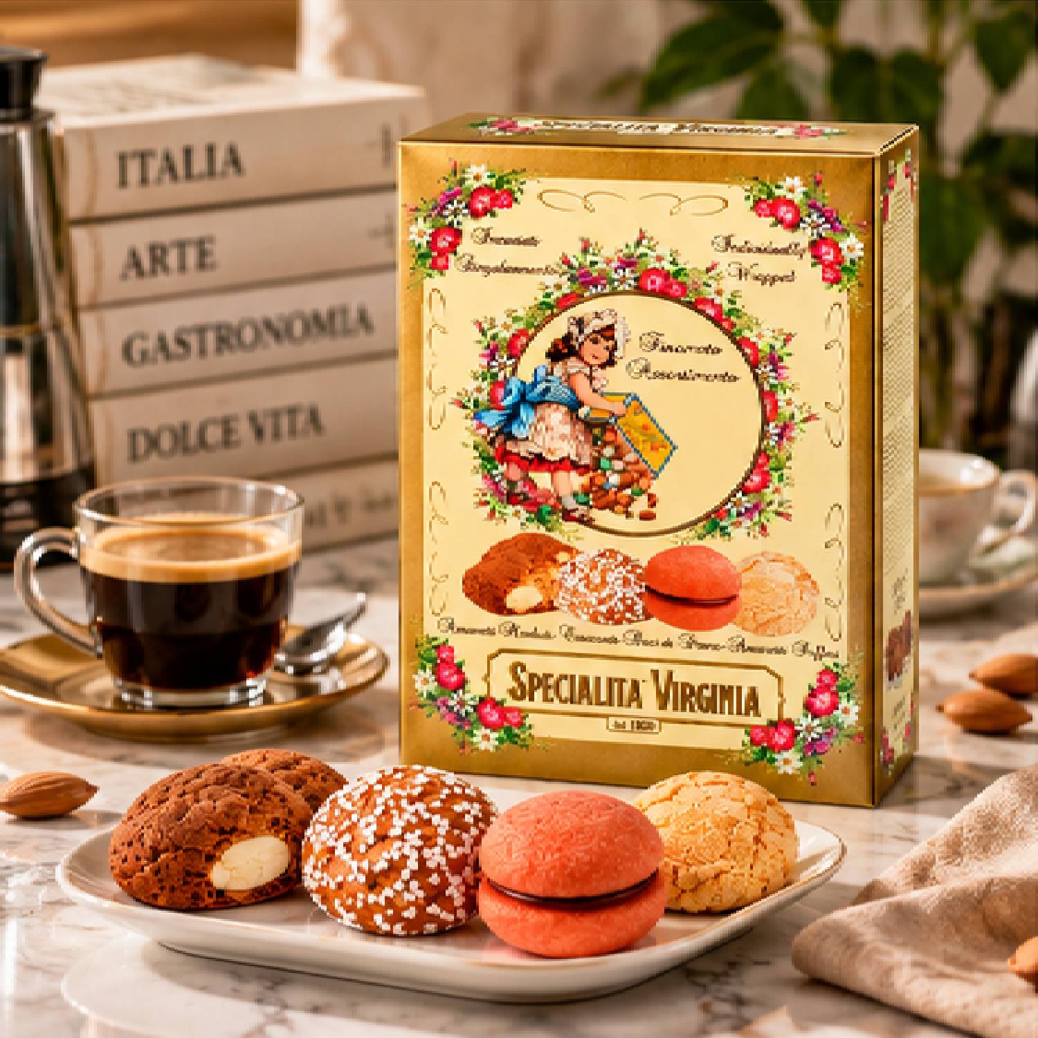 Biscoitos Italianos Sortidos Specialità Virginia 200g foto 9