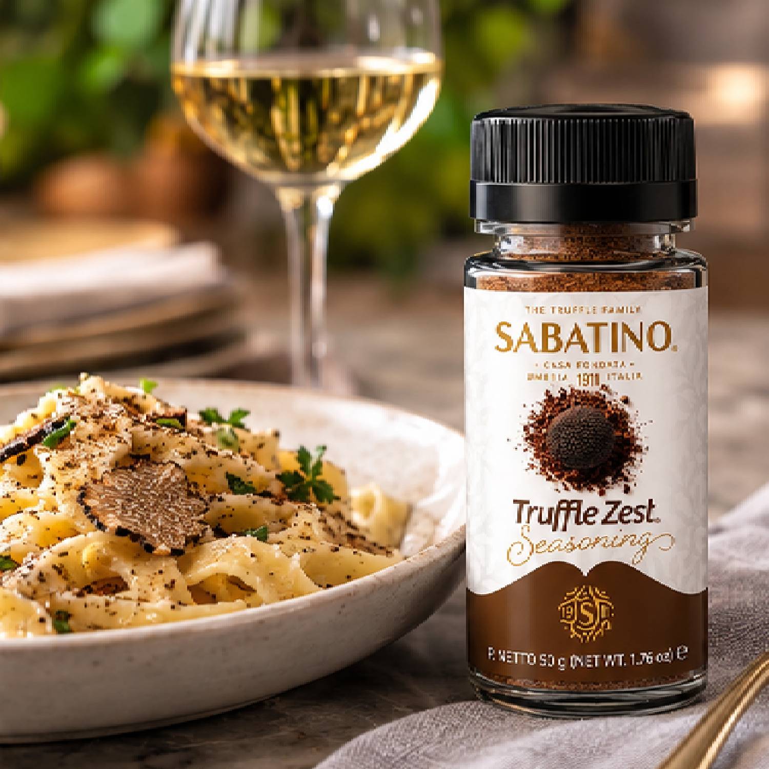 Tempero de Trufa Sabatino Truffle Zest 50g foto 2