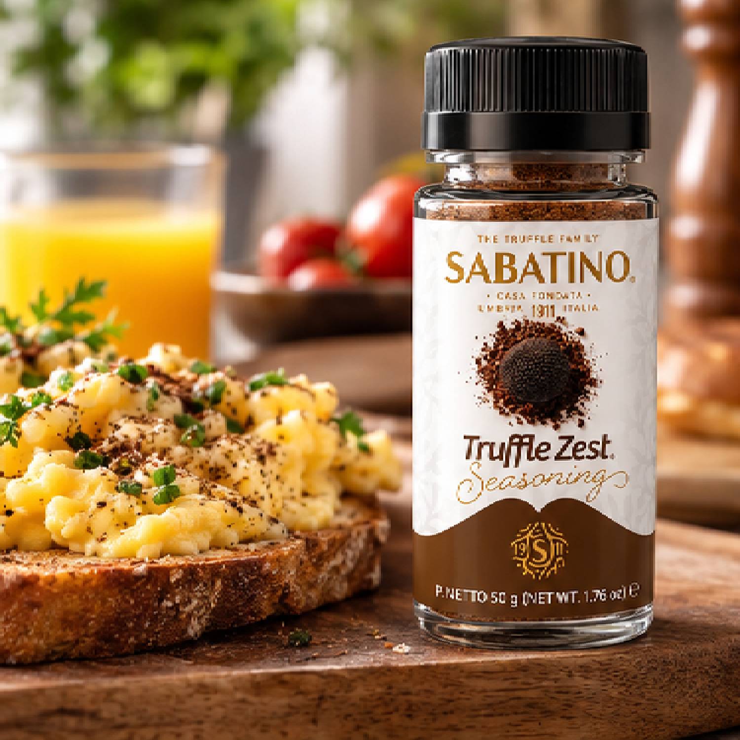 Tempero de Trufa Sabatino Truffle Zest 50g foto 4