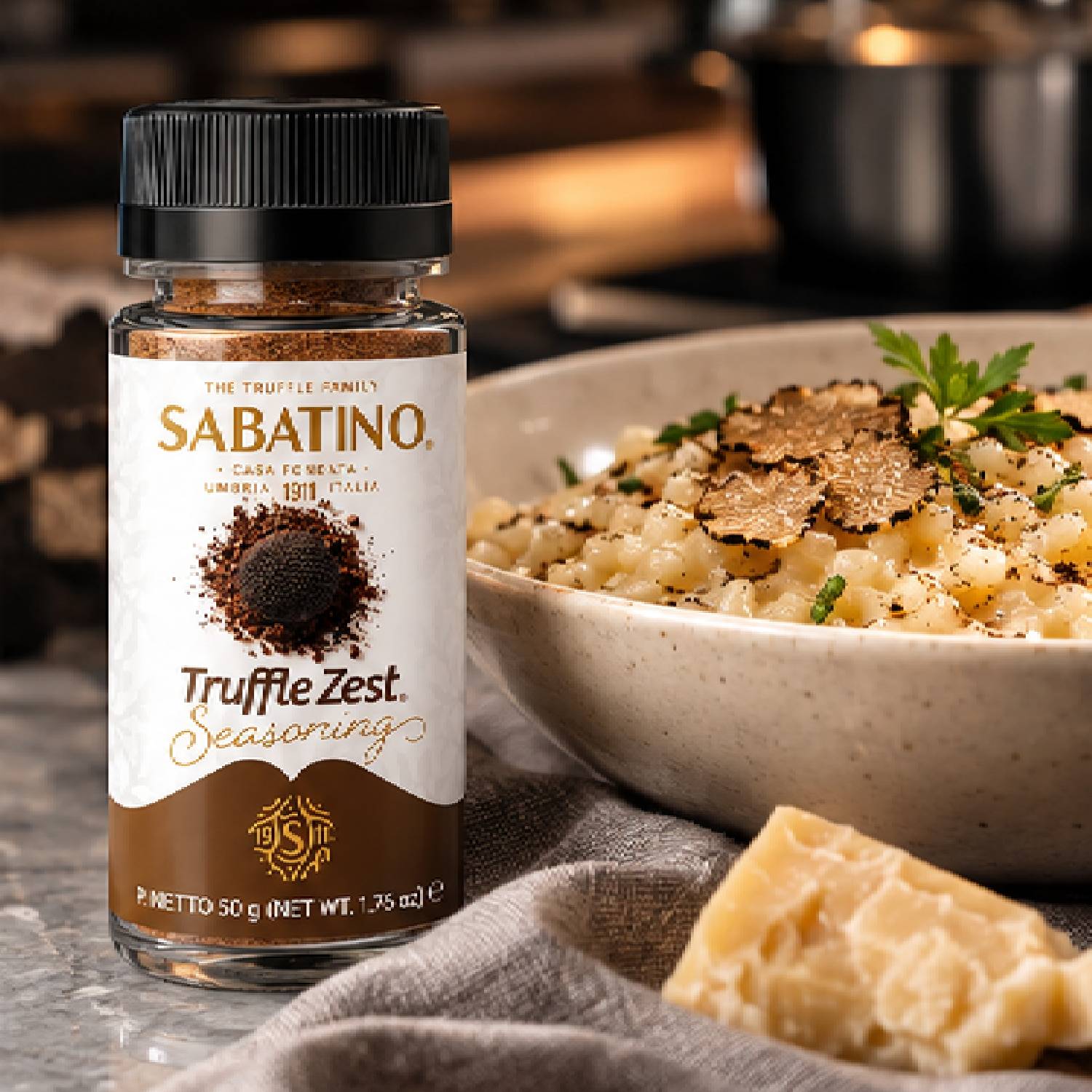 Tempero de Trufa Sabatino Truffle Zest 50g foto 8