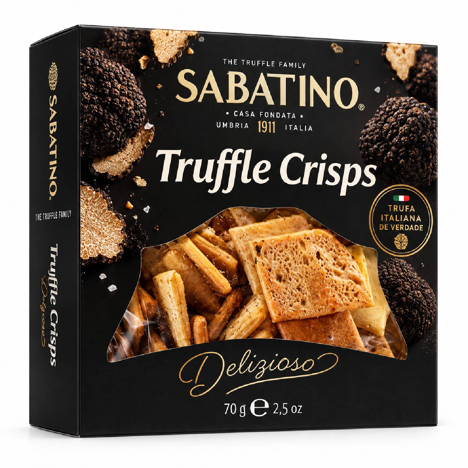 Biscoito de Trufa Sabatino Truffle Crisps 70g
