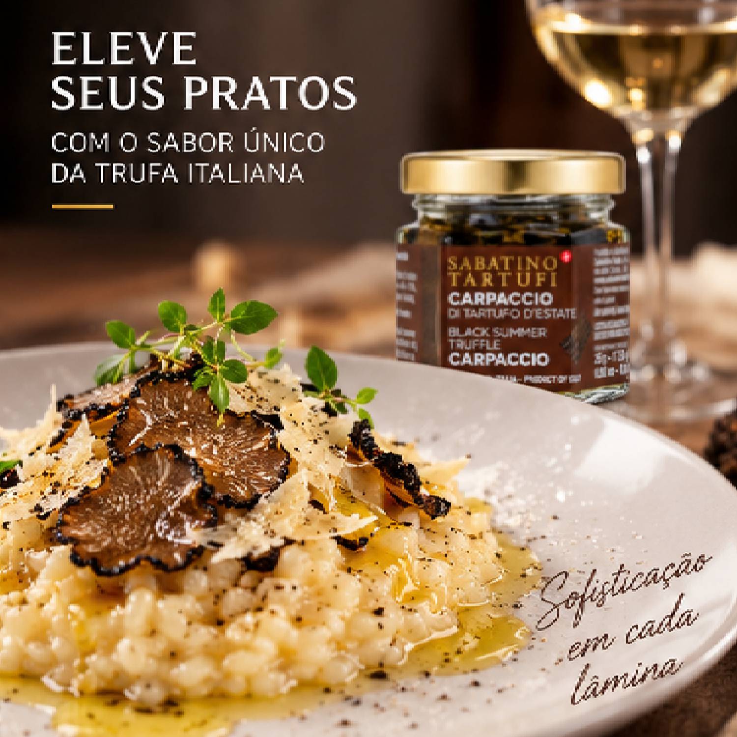 Carpaccio de Trufa Negra de Verão SABATINO 25g foto 6