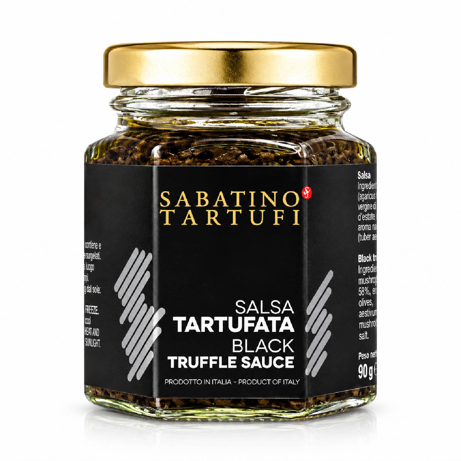 Molho de Trufa Negra Sabatino Tartufi Salsa Tartufata 90g