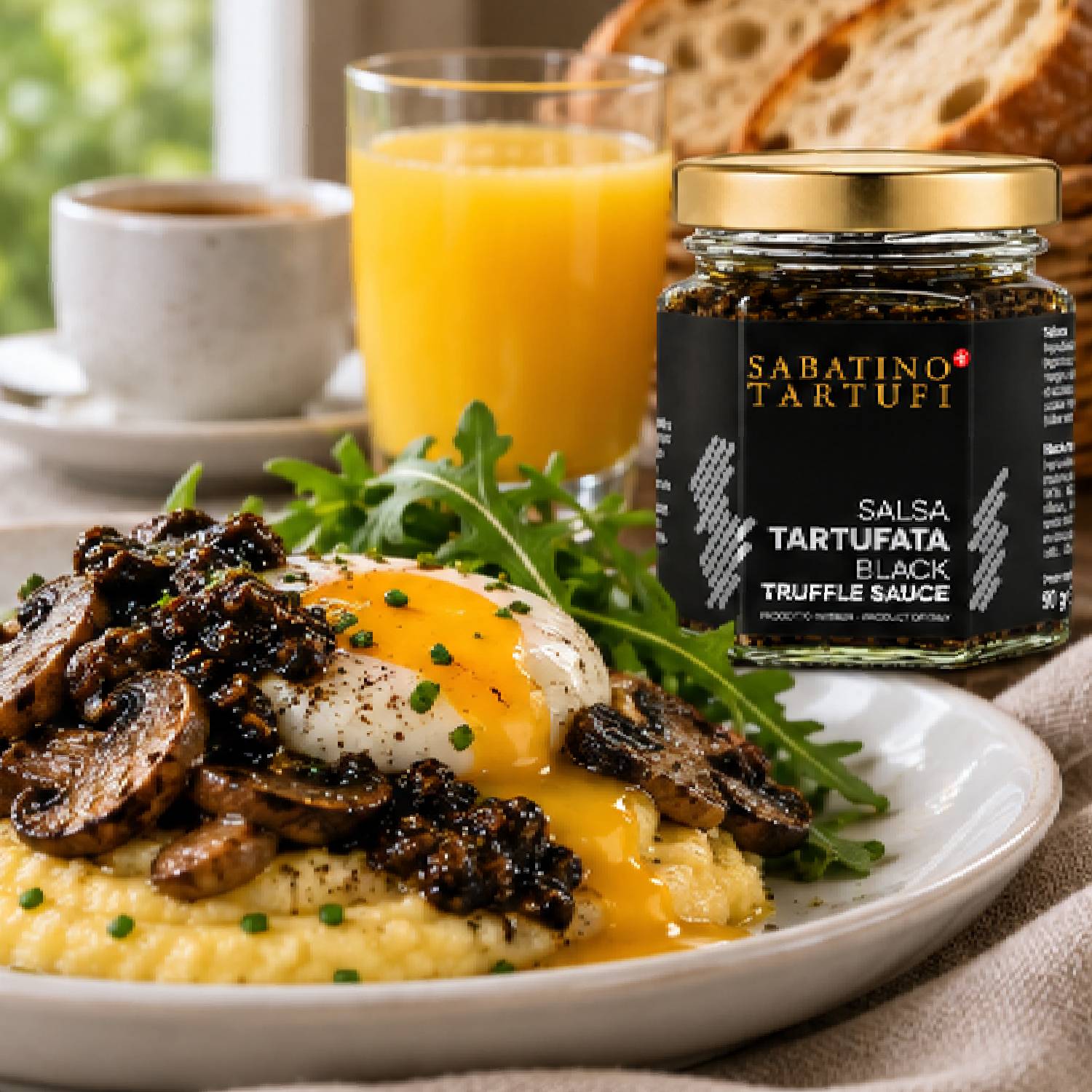 Molho de Trufa Negra Sabatino Tartufi Salsa Tartufata 90g foto 9